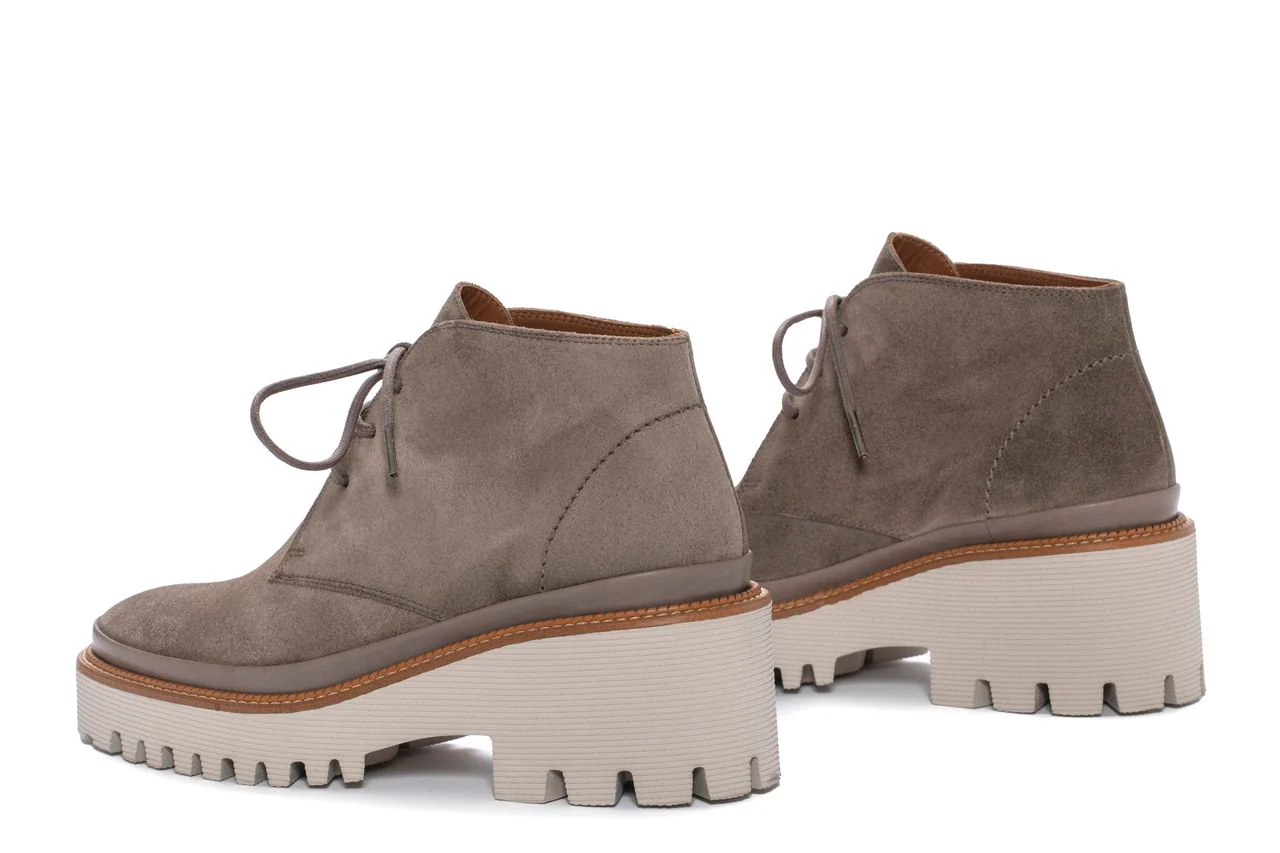BOTIN PLATAFORMA CARMEN VELOUR TOPO - Image 3