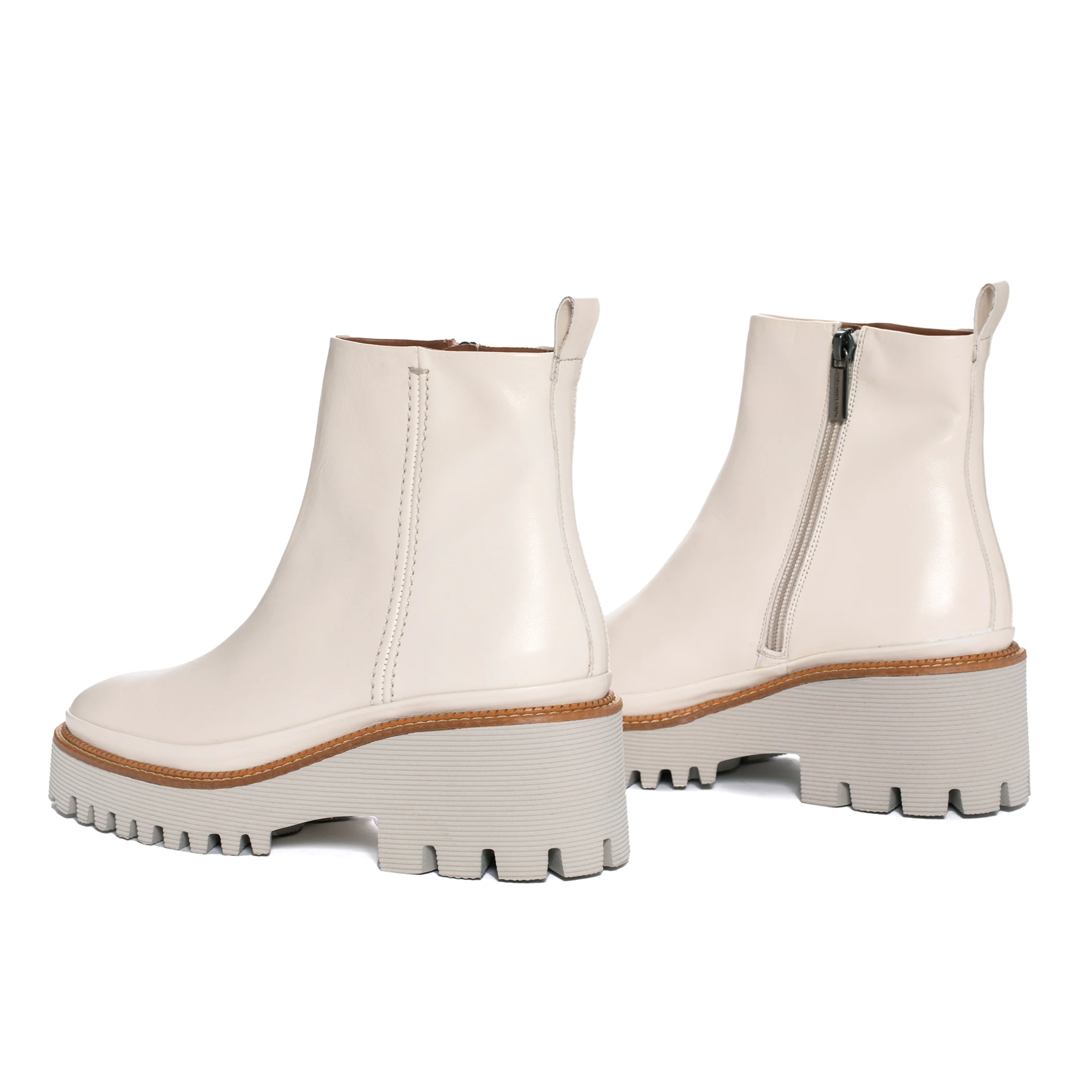 BOTIN PLATAFORMA CARMEN PIUMA HIELO - Image 3