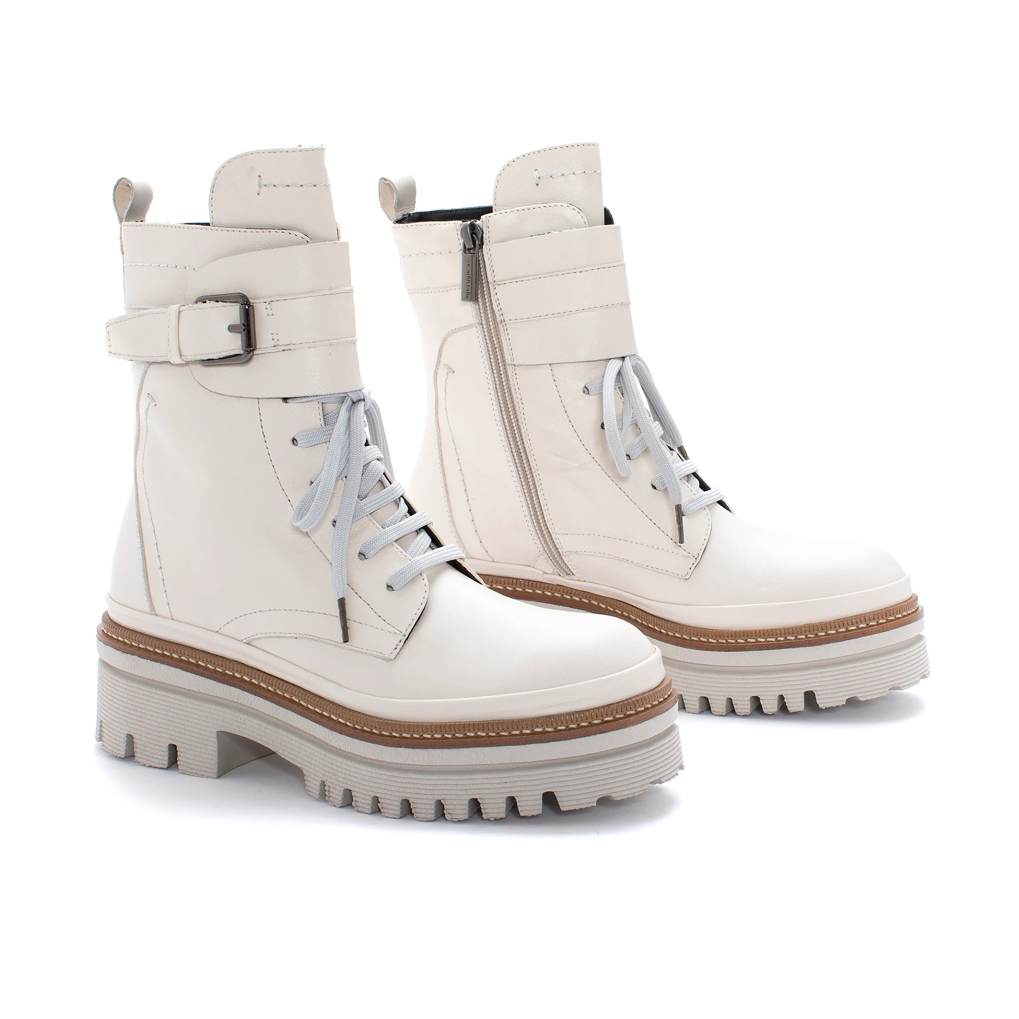 BOTIN PLATAFORMA ROMINA PIUMA HIELO - Image 2