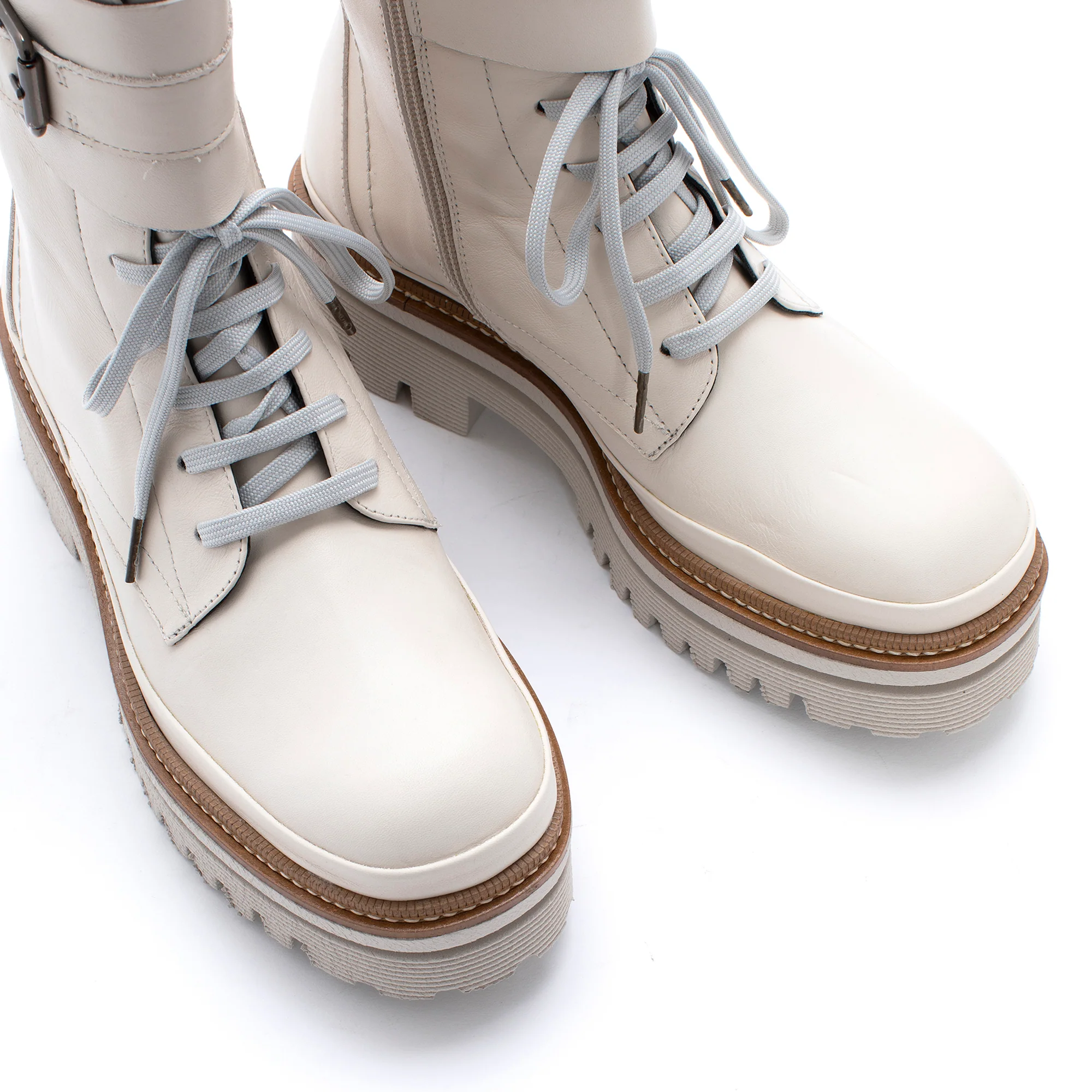 BOTIN PLATAFORMA ROMINA PIUMA HIELO - Image 4