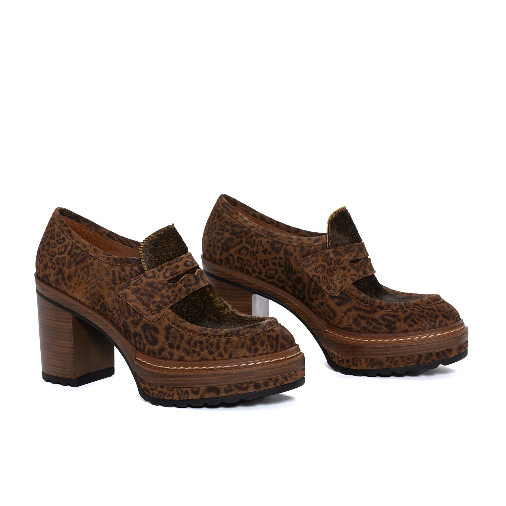 ZAPATO TACON OLIVIA LEOPARDINO TOFFE - Image 3