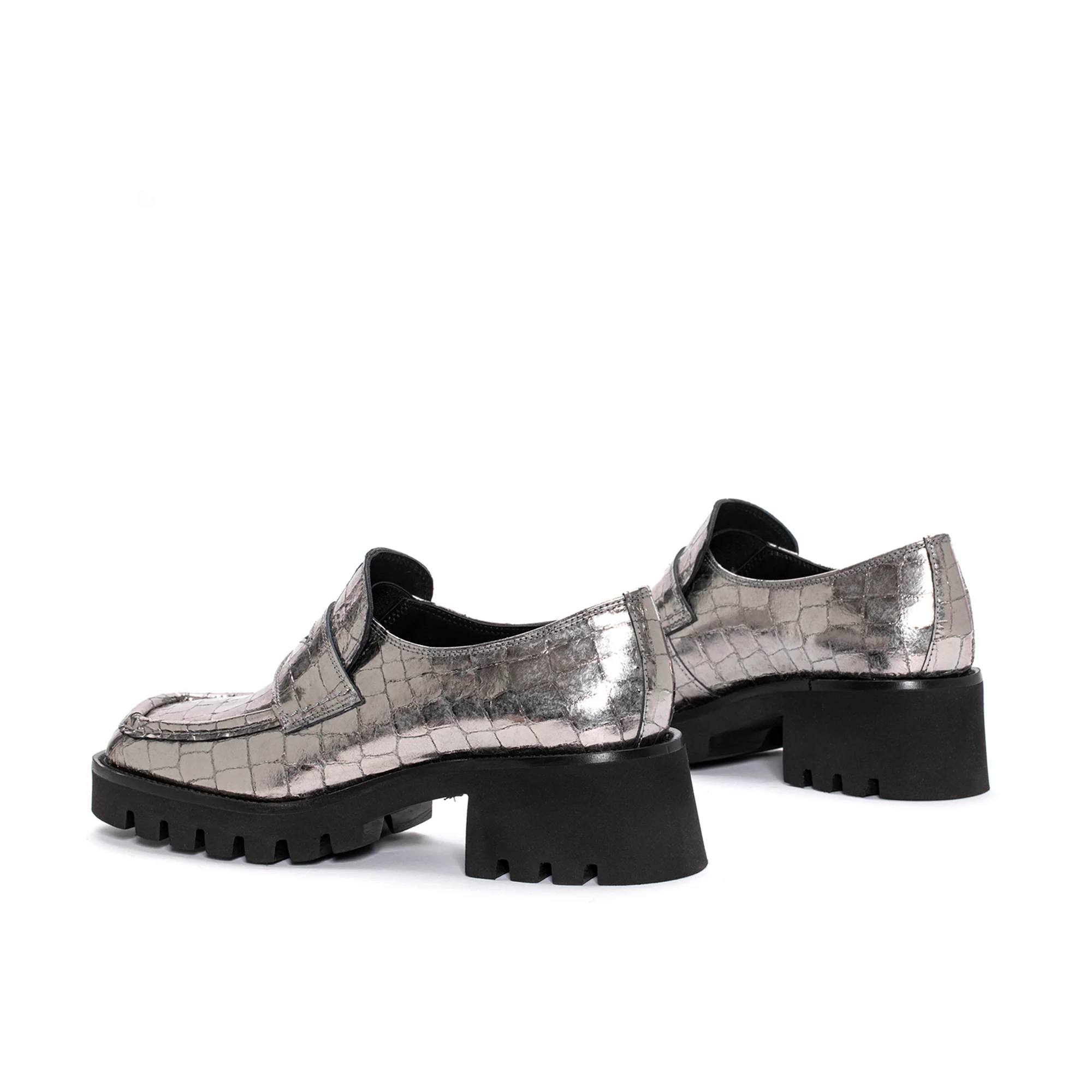 ZAPATO TACON PHILIP COCONUT METAL PELTRO - Image 3