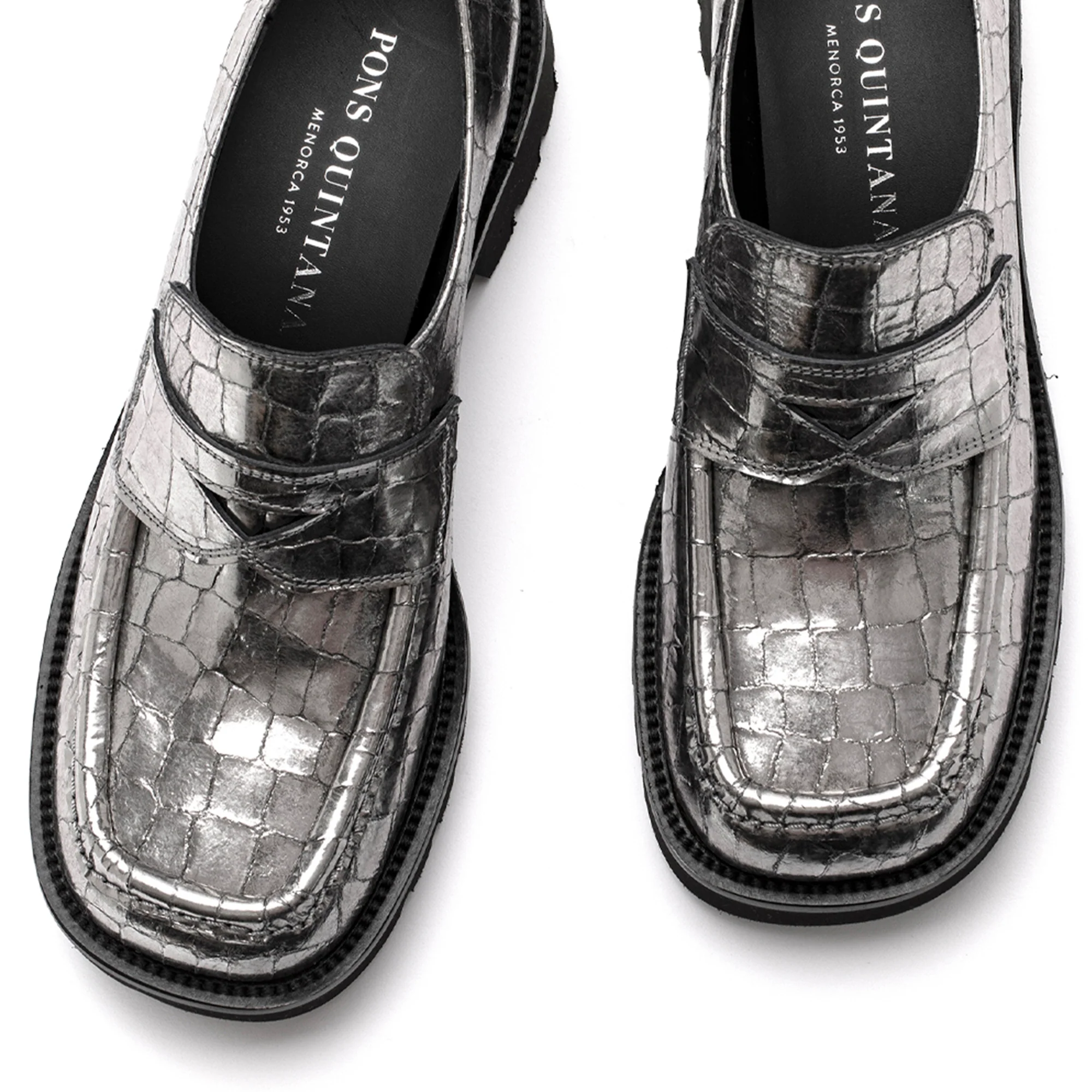 ZAPATO TACON PHILIP COCONUT METAL PELTRO - Image 4