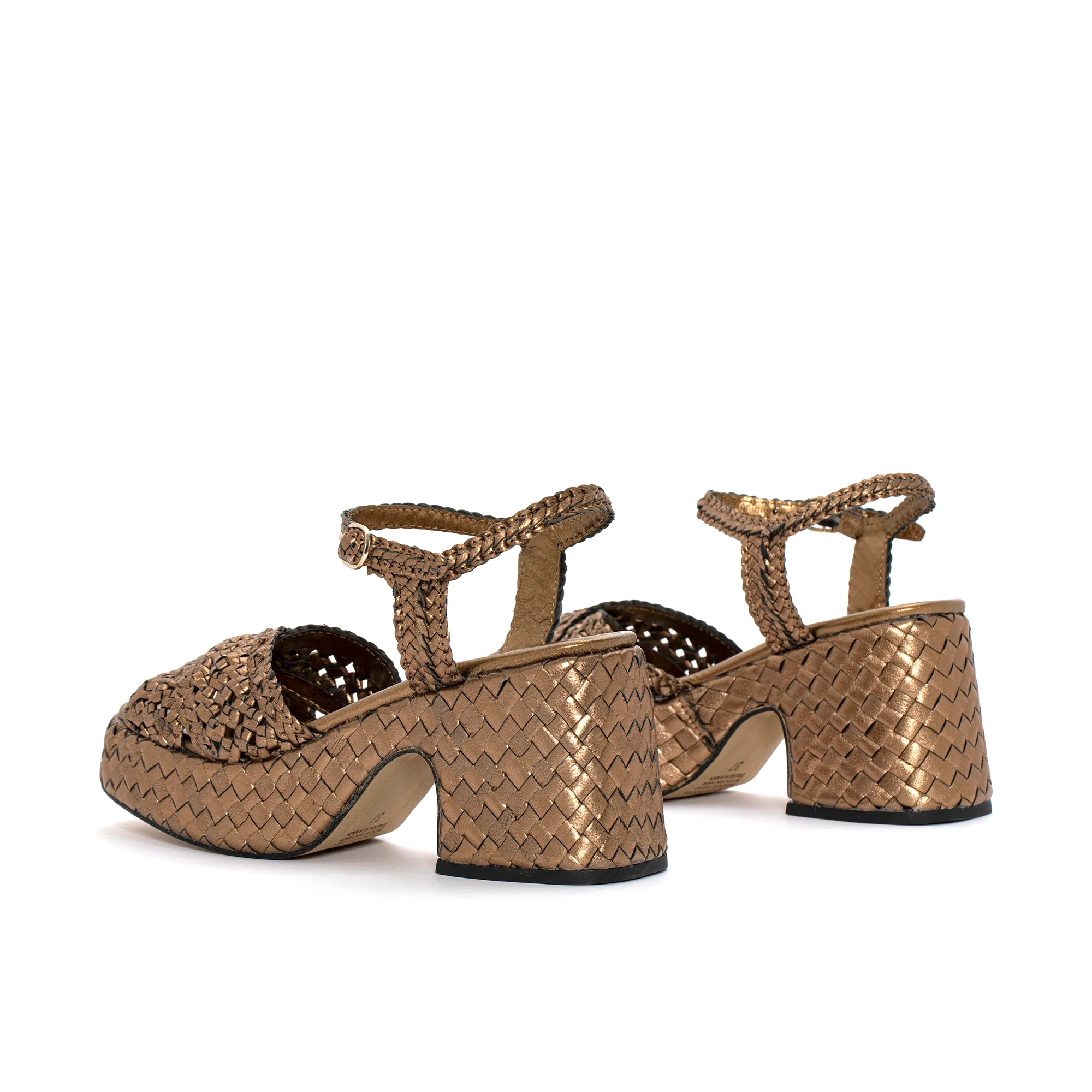 SANDALIA TACON GUINEA METAL COBRE - Image 3