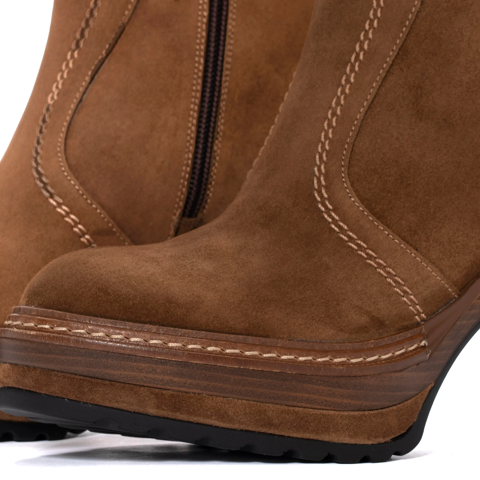 BOTIN TACON OLIVIA VELOUR TOFFE - Image 4