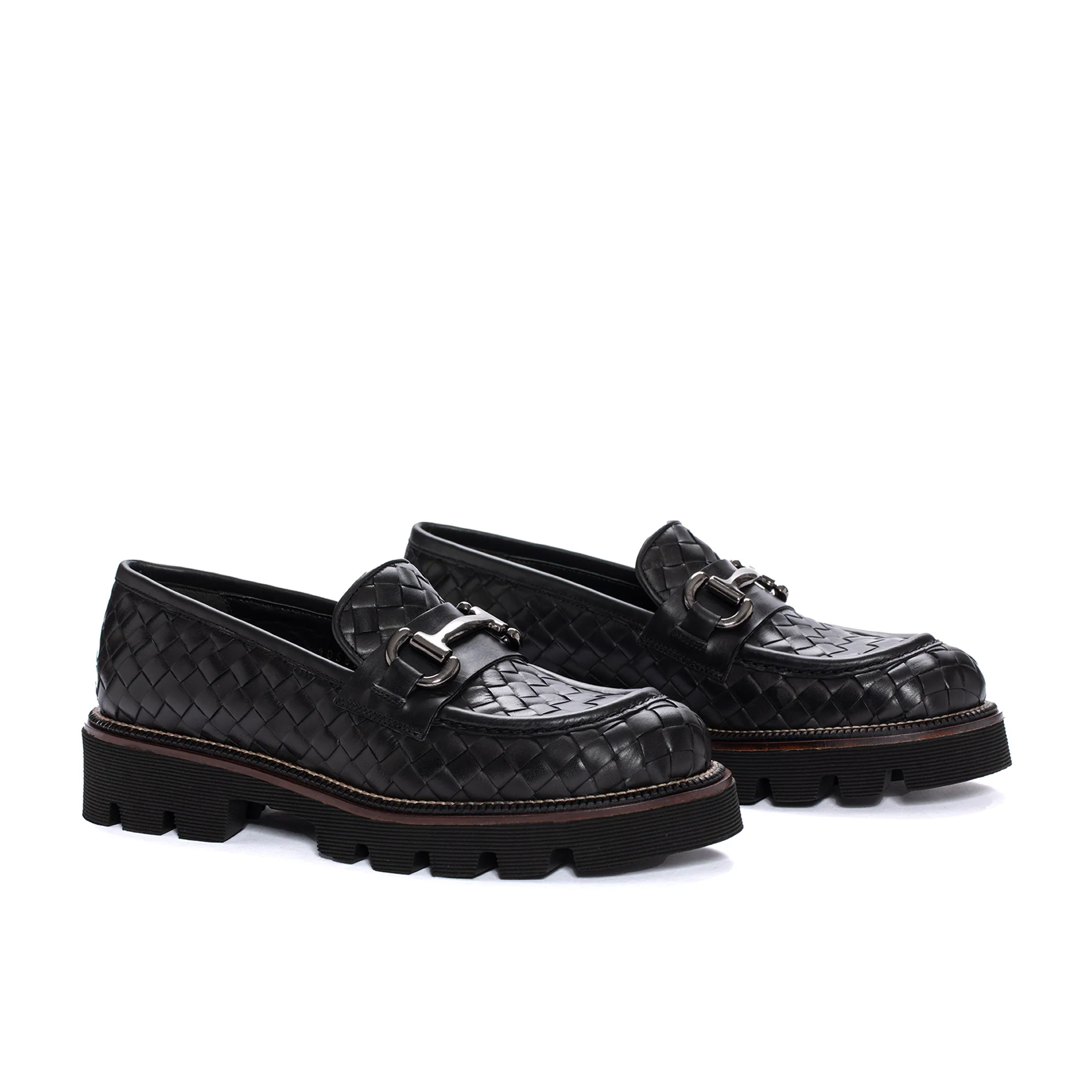 MOCASIN JENNY TRENZADO 10 MM NEGRO - Image 4