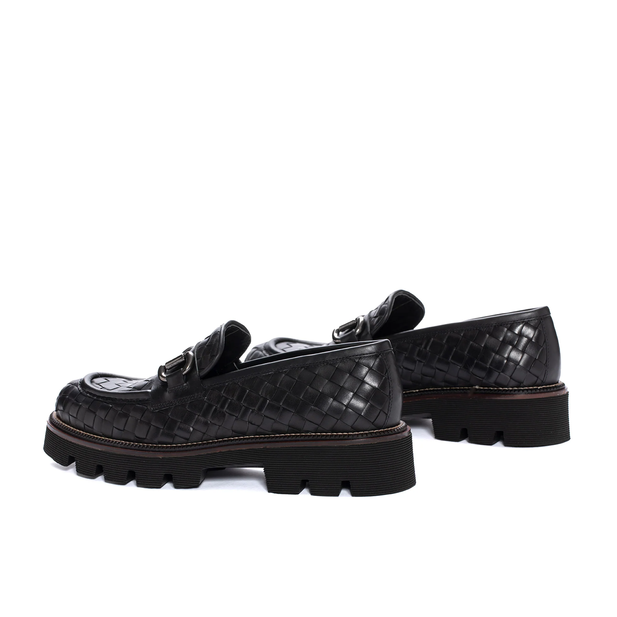 MOCASIN JENNY TRENZADO 10 MM NEGRO - Image 5