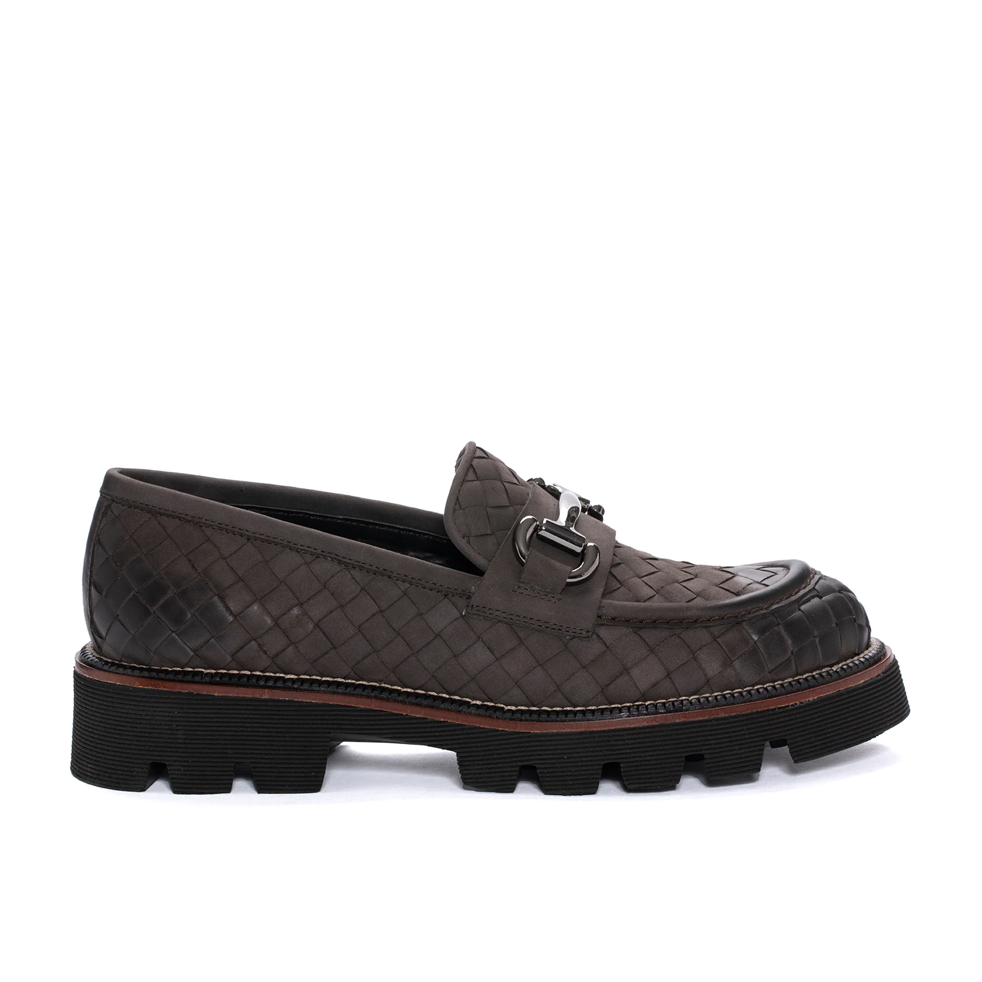 MOCASIN JENNY TRENZADO 10 MM SASSO - Image 2