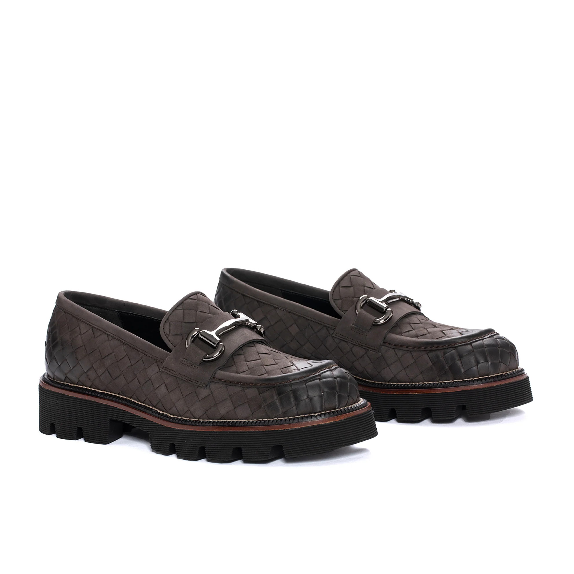 MOCASIN JENNY TRENZADO 10 MM SASSO - Image 3