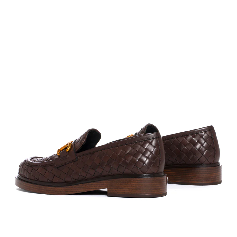 MOCASIN SELINE TRENZADO 10MM EBANO - Image 3