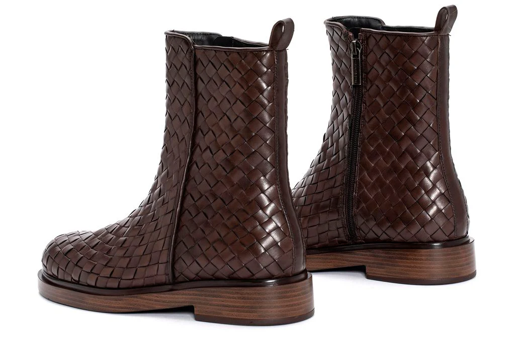 BOTIN PLANO SELINE TRENZADO 10MM EBANO - Image 3