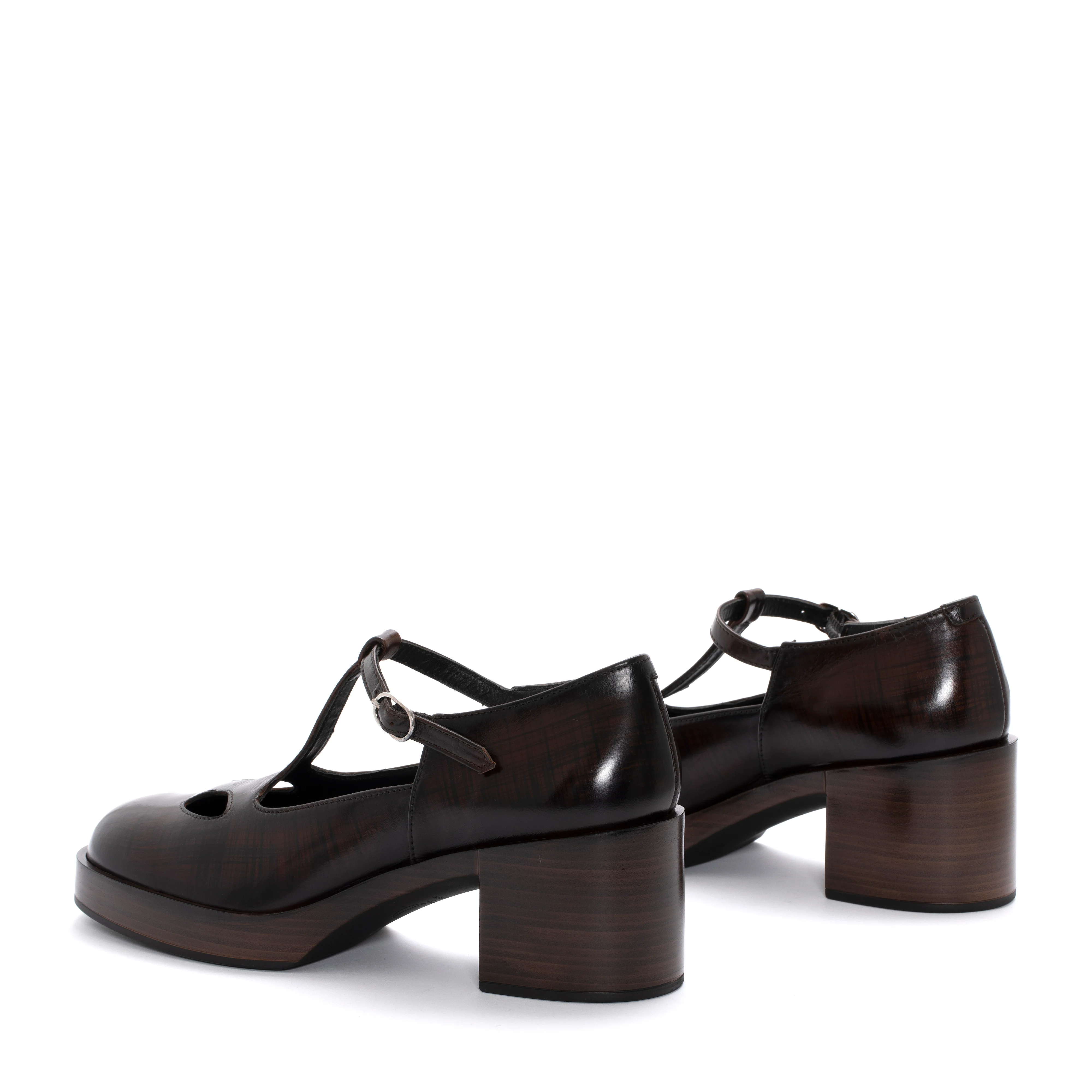 ZAPATO TACON CRISTIN NEPAL EBANO - Image 3