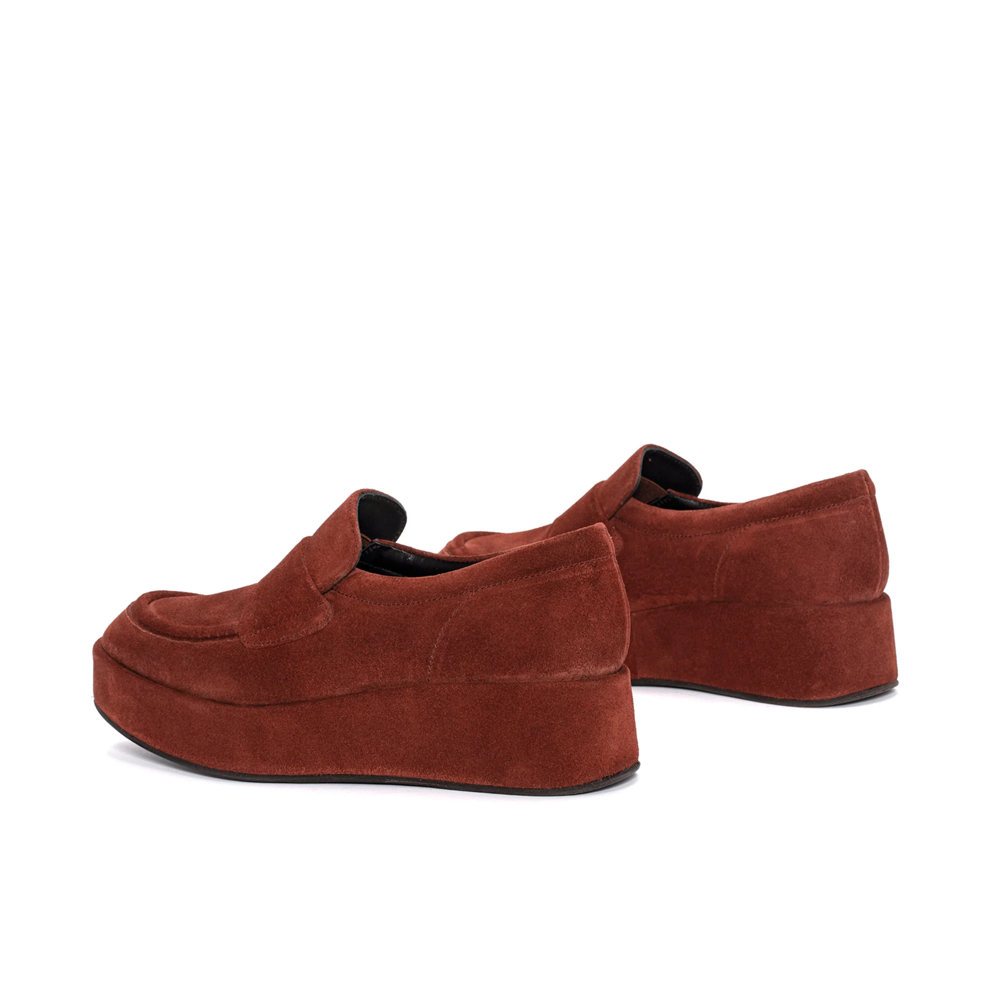 MOCASIN PLATAFORMA OMEGA VELOUR BRANDY - Image 3