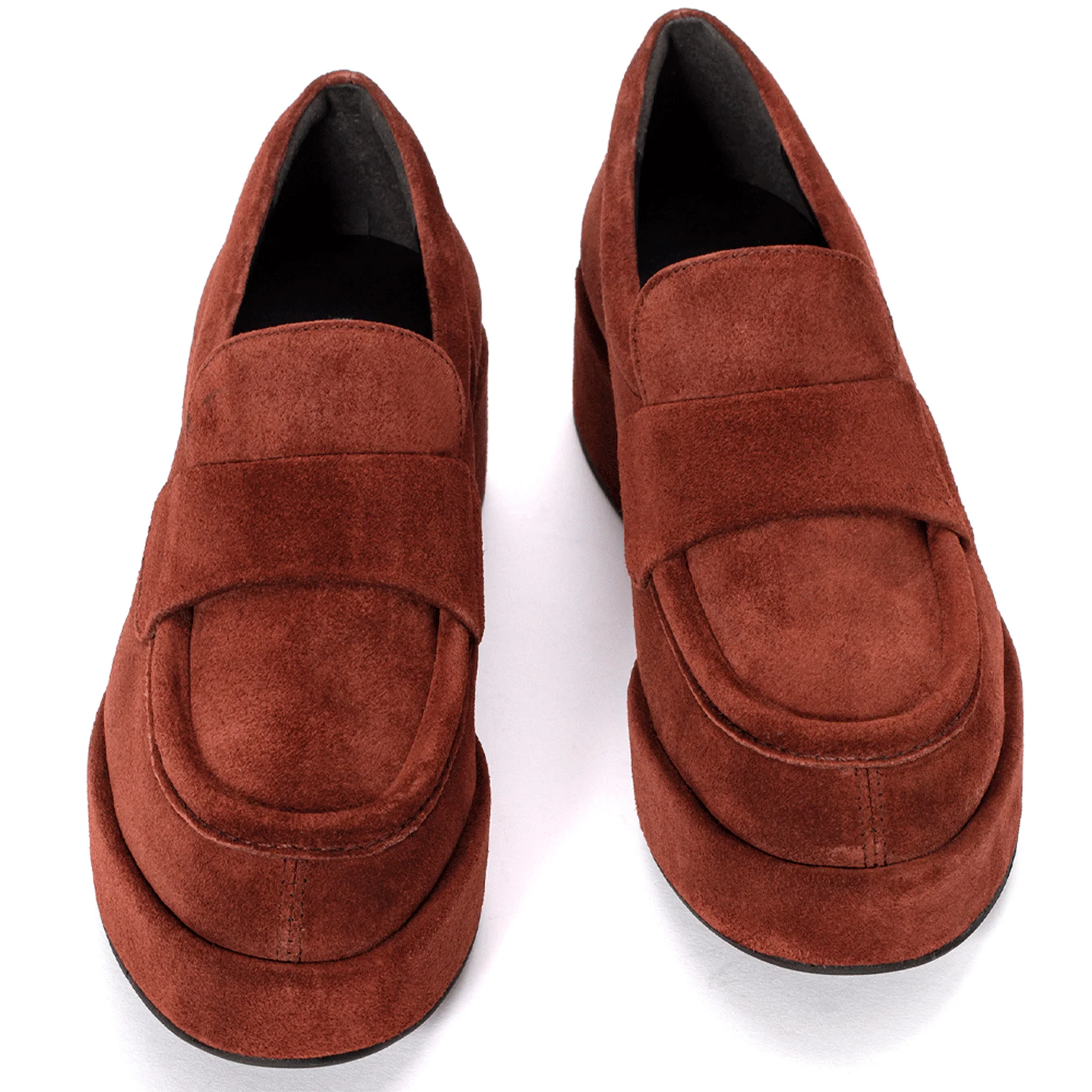 MOCASIN PLATAFORMA OMEGA VELOUR BRANDY - Image 4