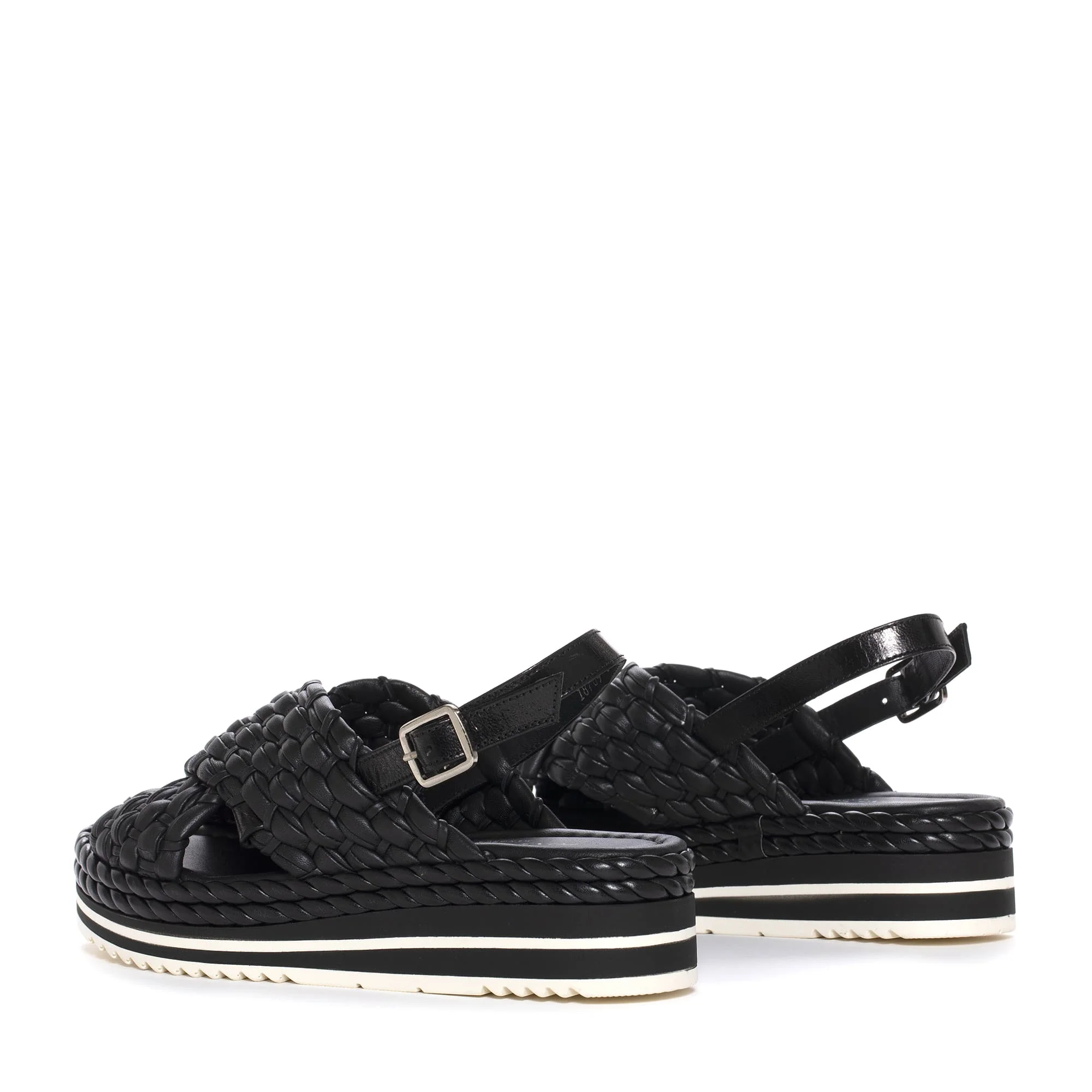 SANDALIA PLATAFORMA MILAN NEGRO - Image 4