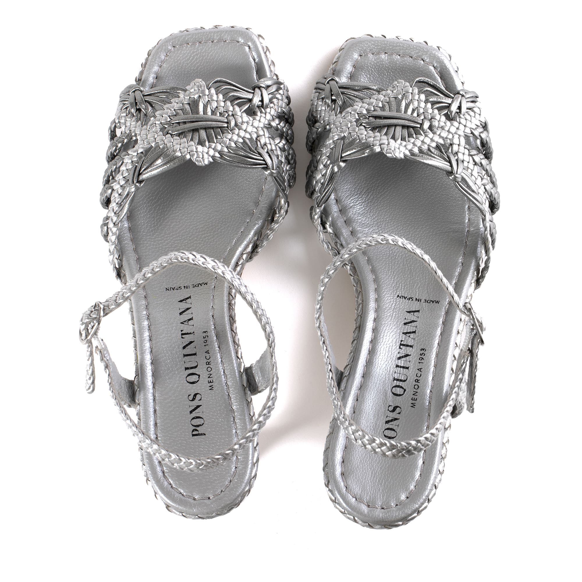 SANDALIA TACON REIMS METAL SILVER/ACERO - Image 3