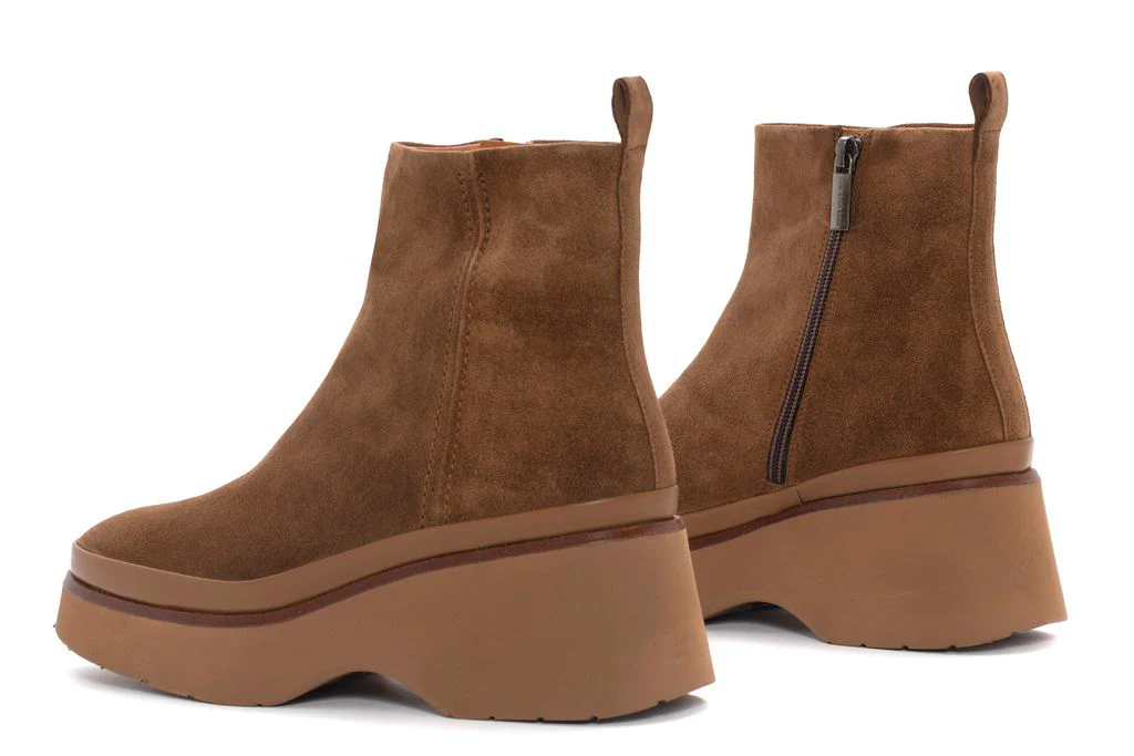 BOTIN PLATAFORMA RAQUEL VELOUR TOFFE - Image 3