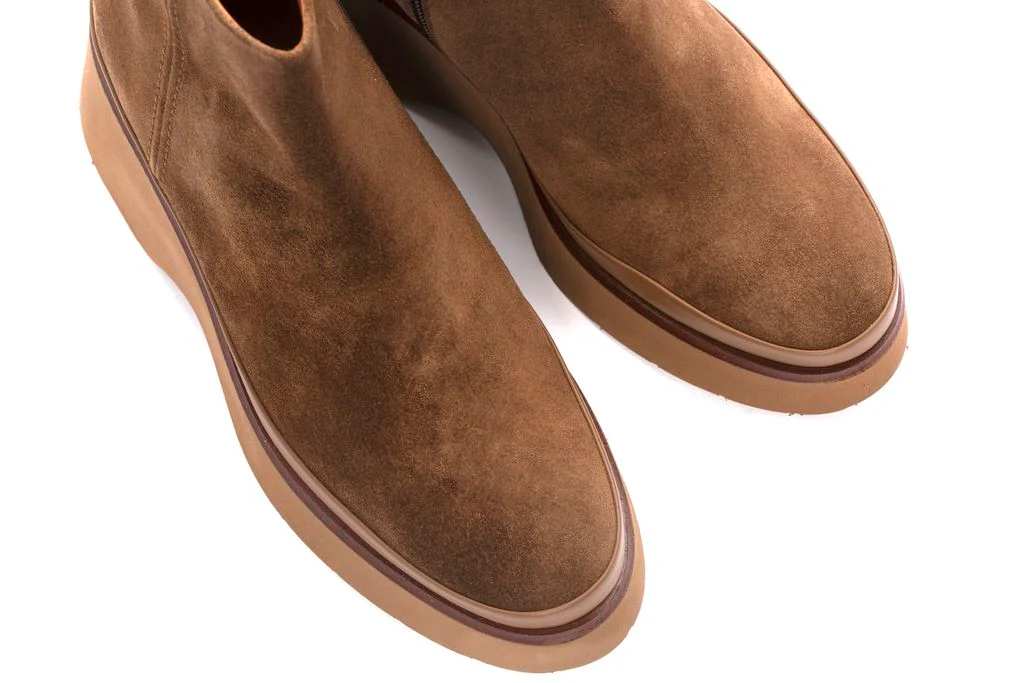 BOTIN PLATAFORMA RAQUEL VELOUR TOFFE - Image 4
