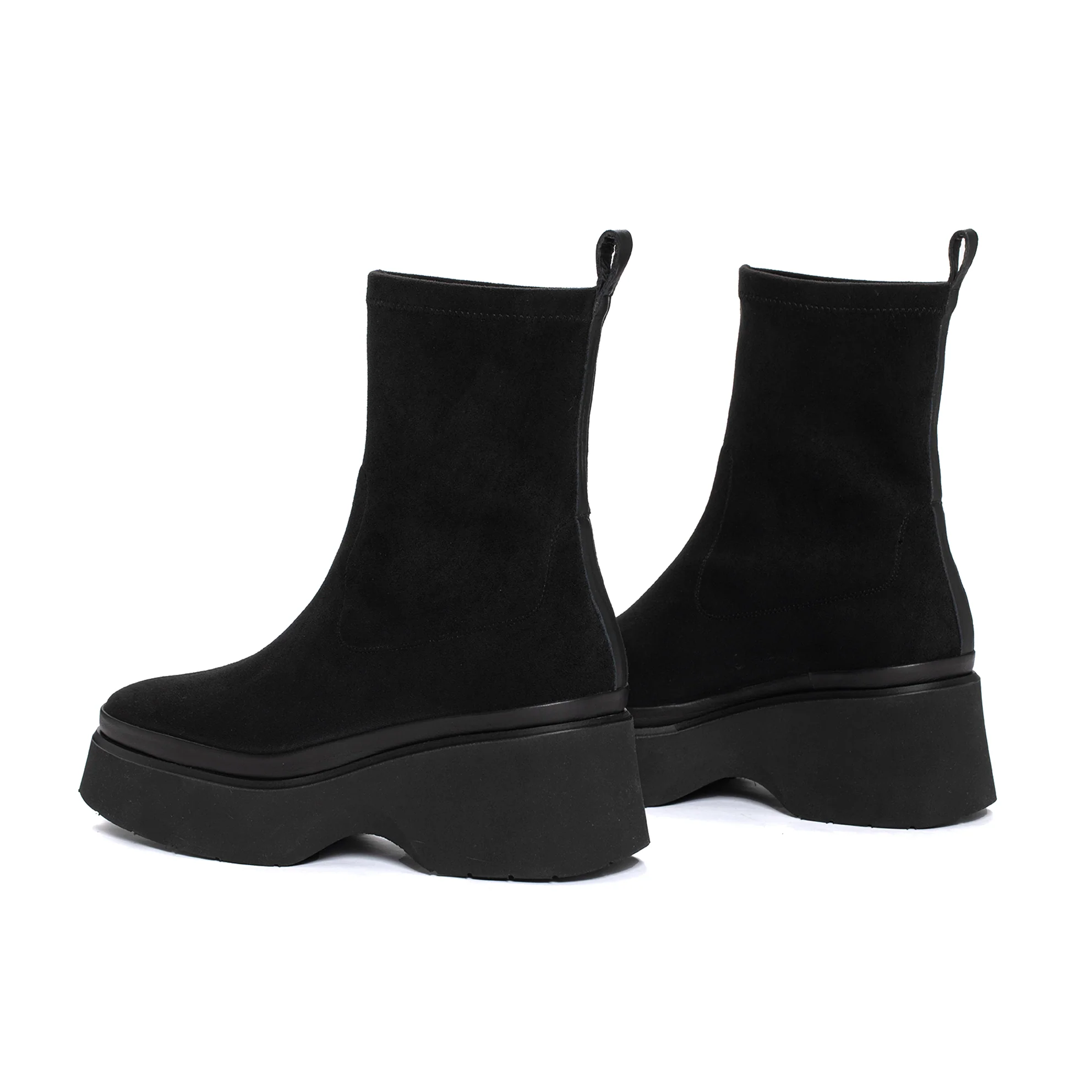 BOTIN PLATAFORMA RAQUEL JET STRECH NEGRO - Image 3