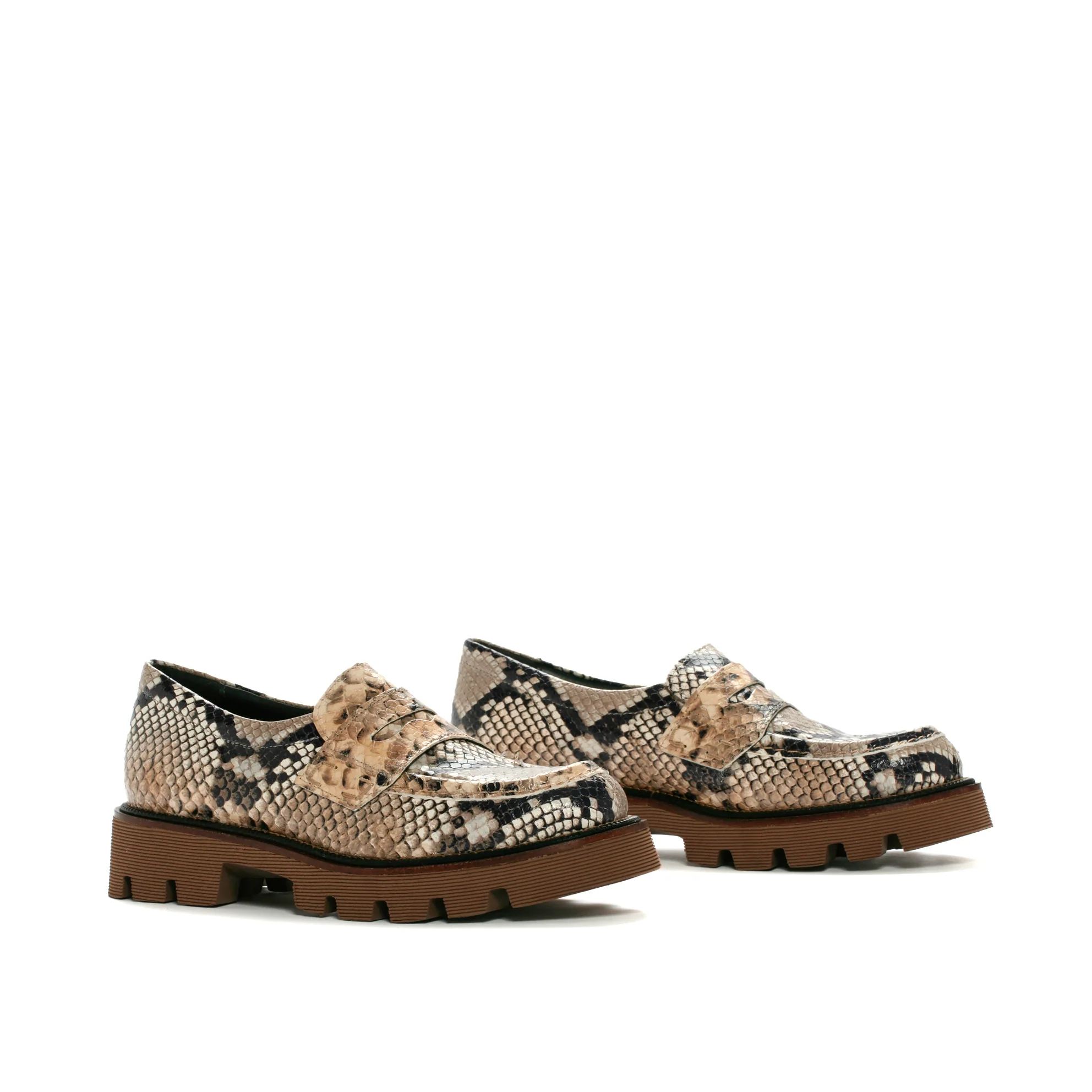 MOCASIN JENNY PYTON CAMEL - Image 3