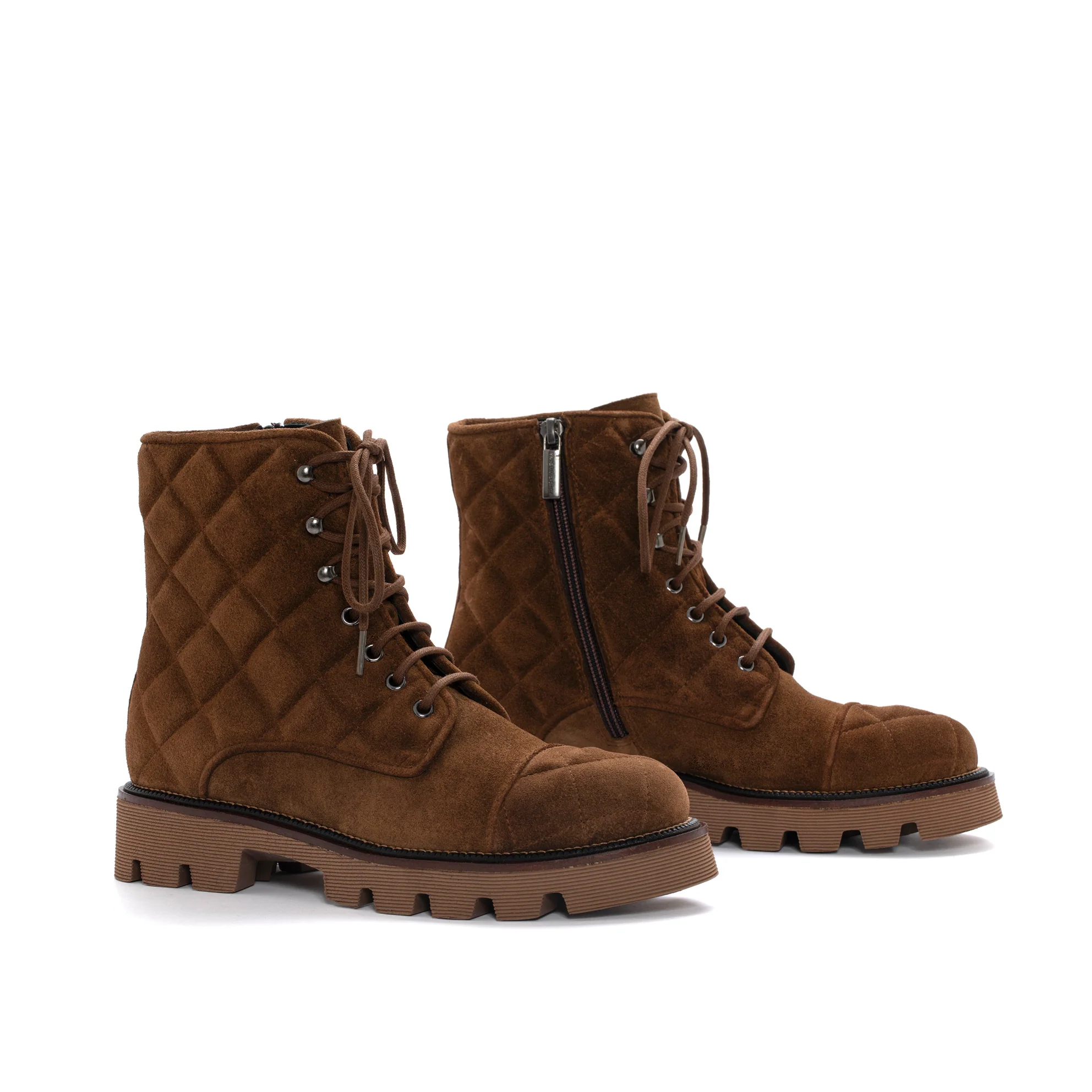 BOTIN PLATAFORMA JENNY VELOUR TOFFE - Image 2