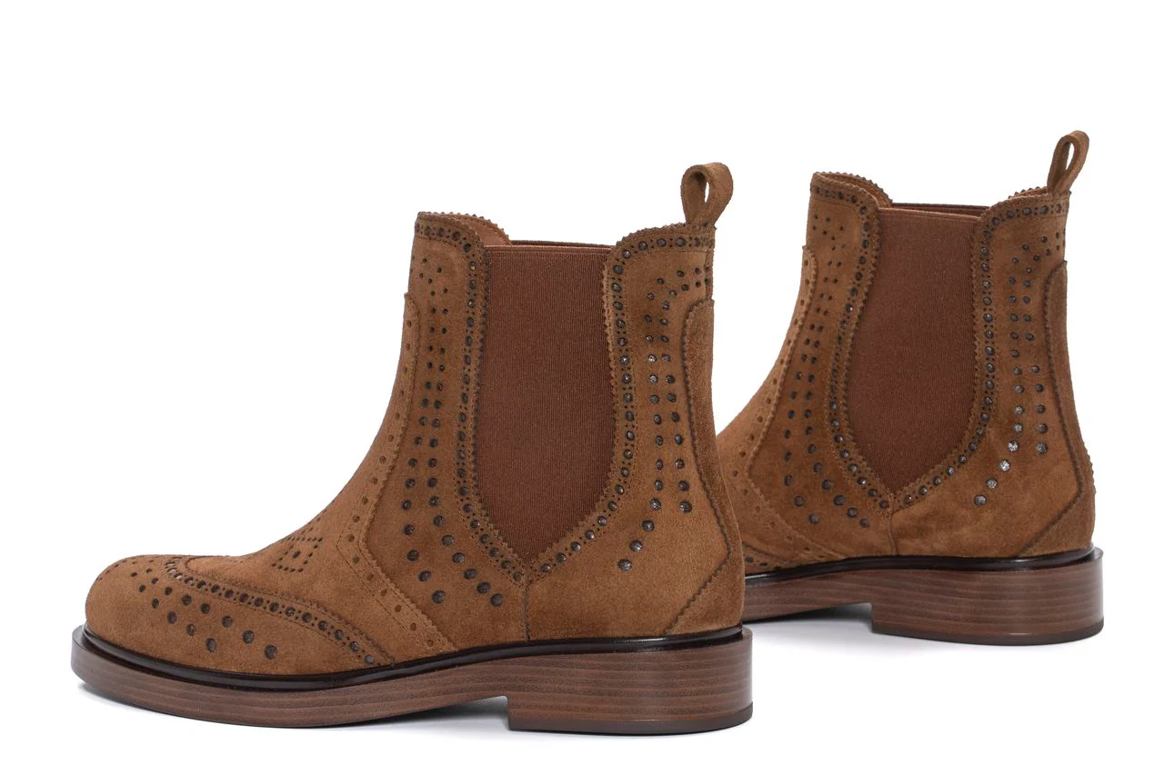 BOTIN PLANO SELINE VELOUR TOFFE - Image 3