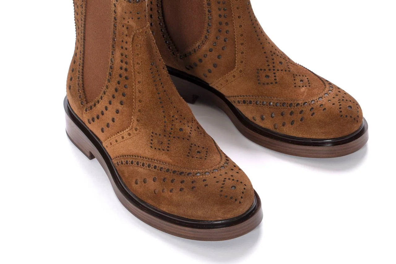 BOTIN PLANO SELINE VELOUR TOFFE - Image 4