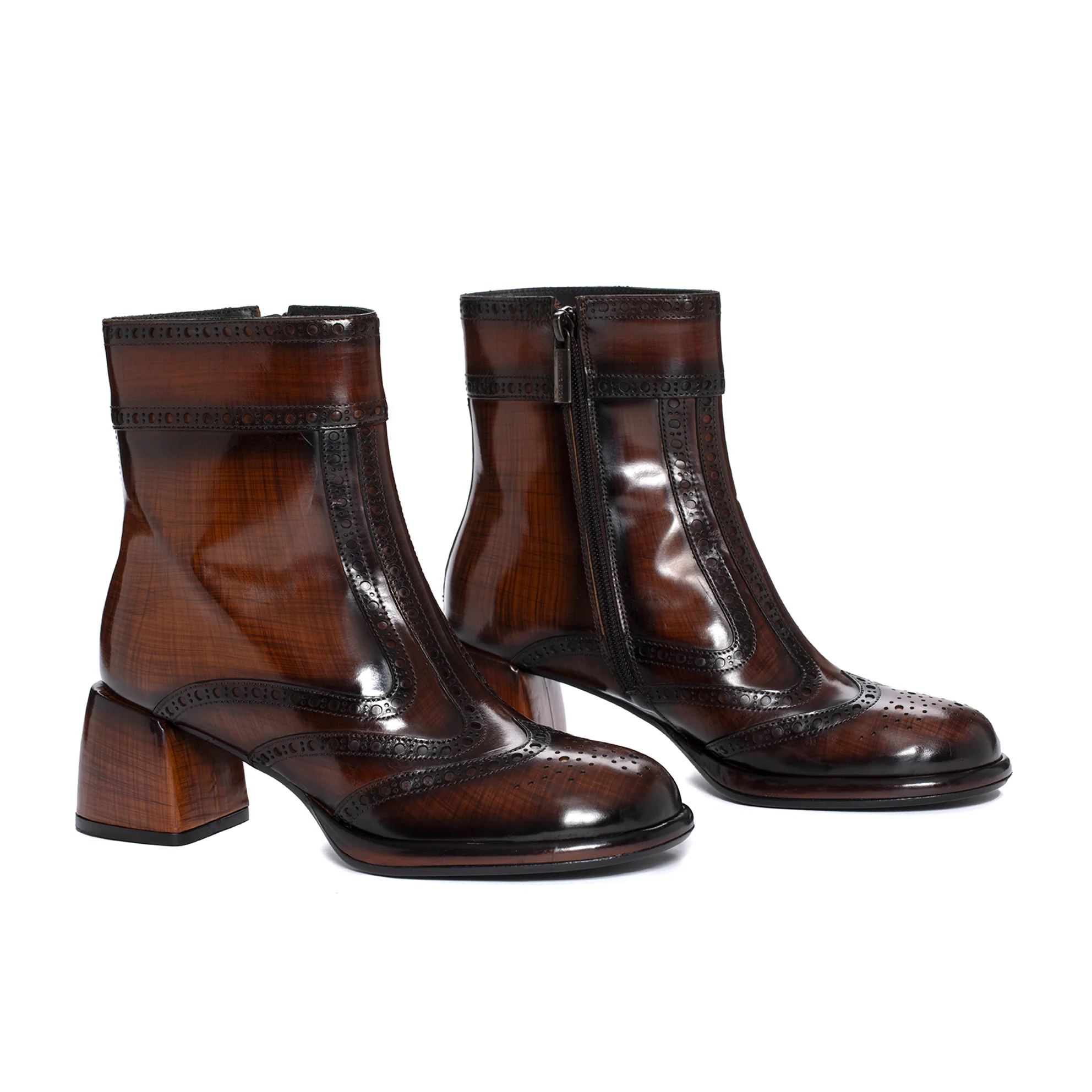 BOTIN TACON EMILIA NEPAL LEGNO - Image 3