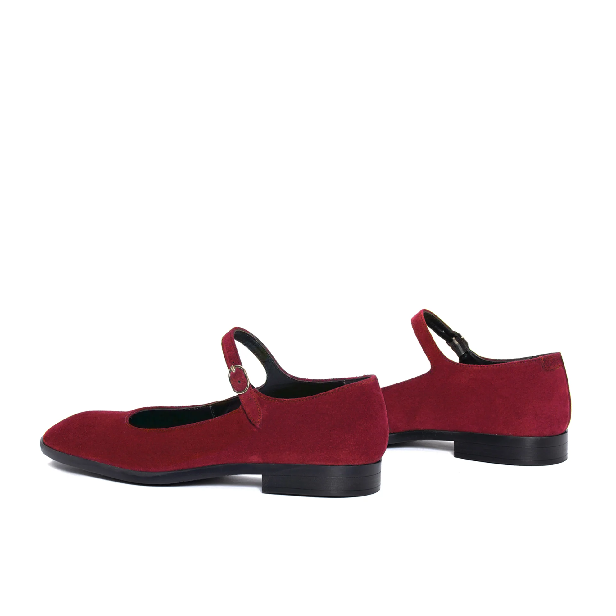 MARY JANE STEFAN VELOUR PRUGNA - Image 3