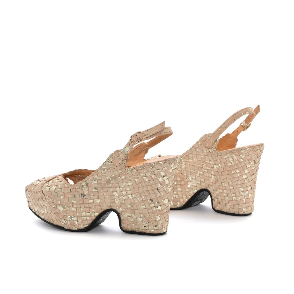 SANDALIA TACON CALI IVORY - Image 4