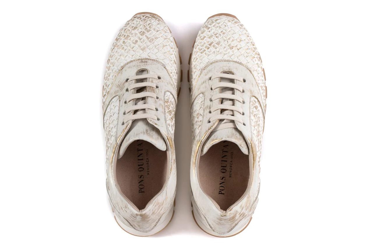 ZAPATILLA DEPORTIVA MANDY WET MILK - Image 4