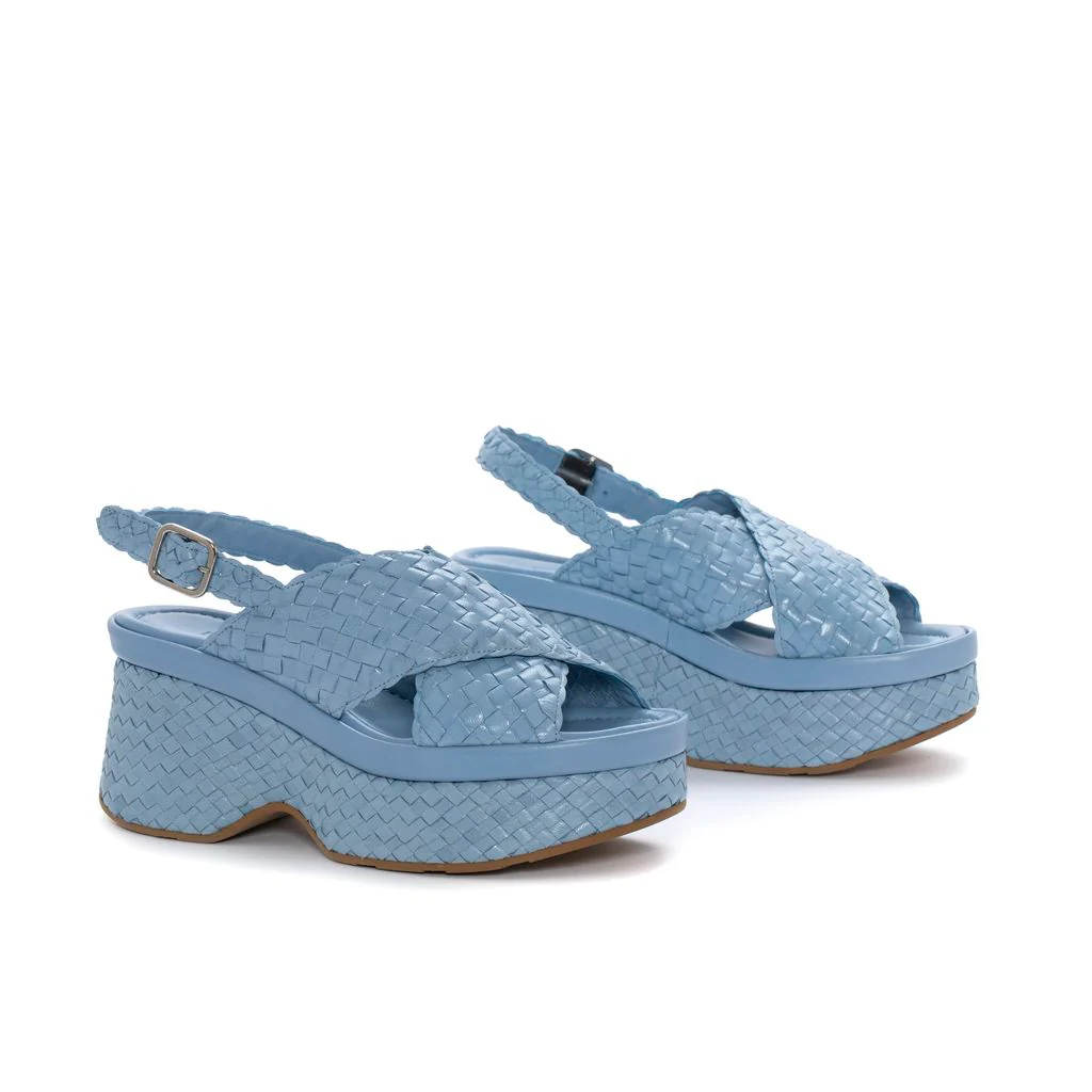 SANDALIA PLATAFORMA LILLE AQUA - Image 2