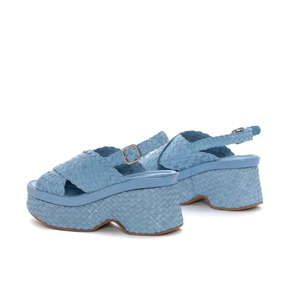 SANDALIA PLATAFORMA LILLE AQUA - Image 3