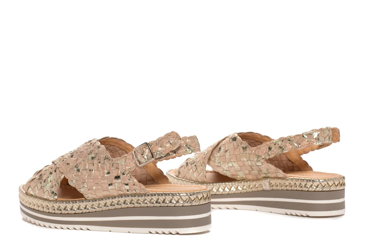 SANDALIA PLATAFORMA MILAN IVORY - Image 3