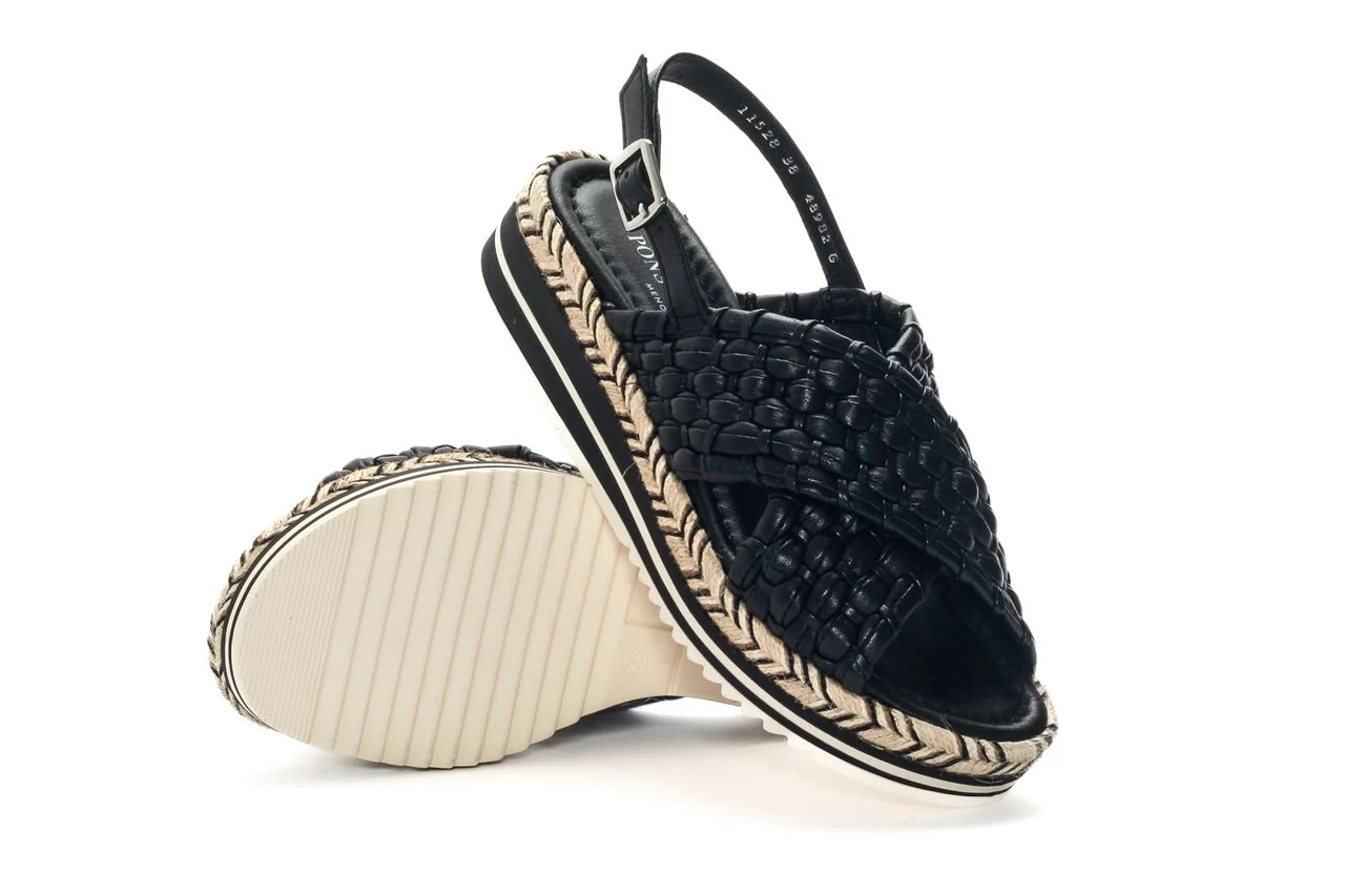 SANDALIA PLATAFORMA MILAN NEGRO - Image 5