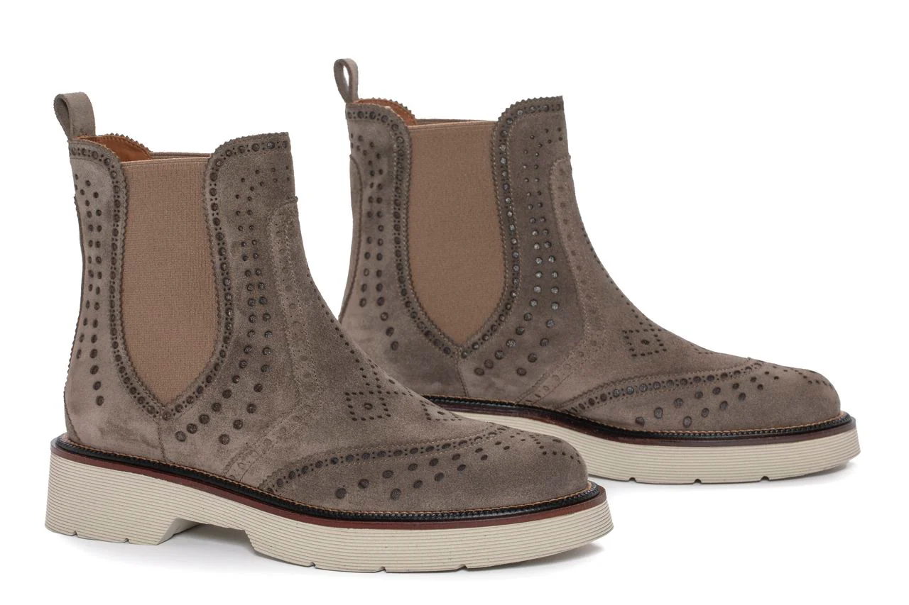 BOTIN PLATAFORMA JIMMY VELOUR TOPO - Image 3