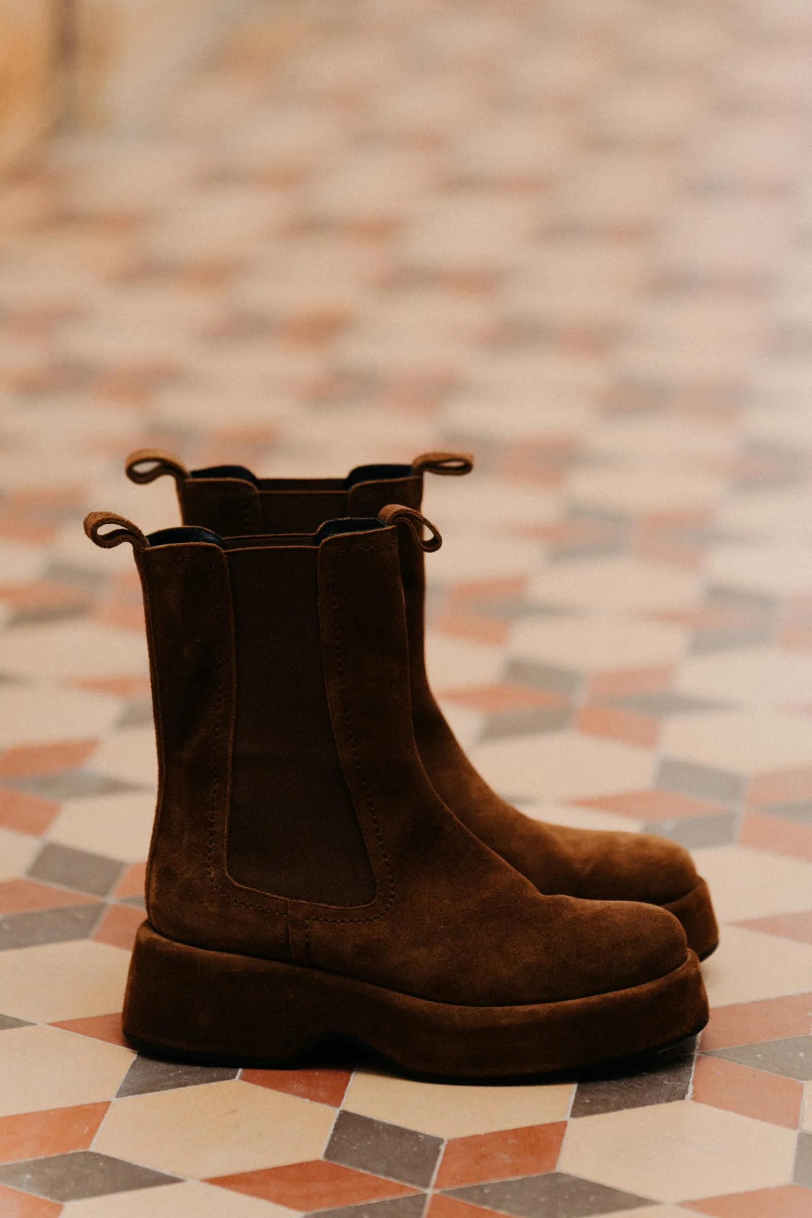 BOTIN PLATAFORMA FLIPER VELOUR TOFFE - Image 7