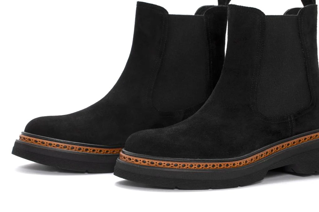 BOTIN PLATAFORMA YANNY VELOUR NEGRO - Image 4
