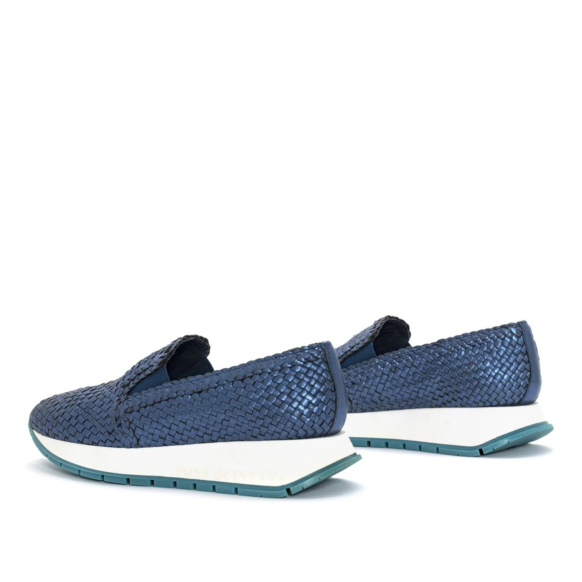 SLIP ON MANDY METAL METAL AZZURRO - Image 3