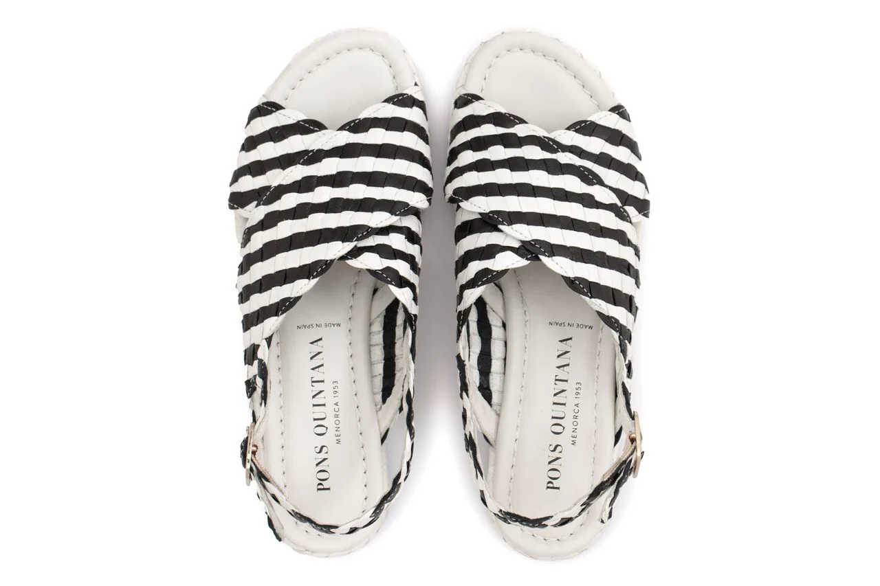 SANDALIA PLATAFORMA FORLI NEGRO+WET MILK - Image 4