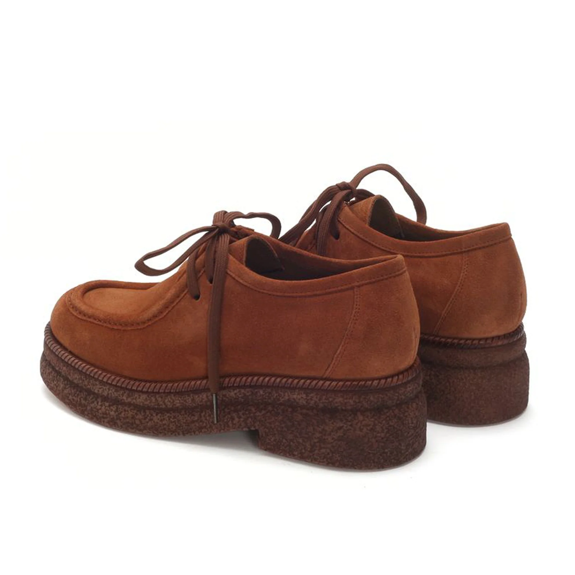 BLUCHER ANDREA VELOUR COGNAC - Image 4