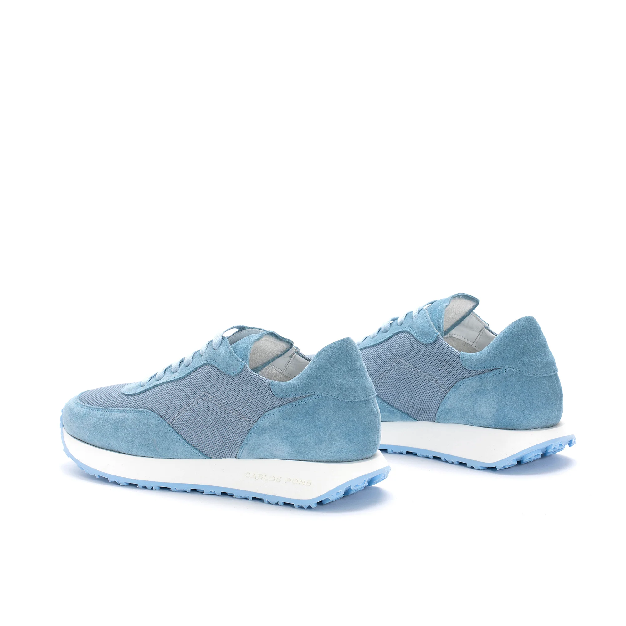 SNEAKER RUNNER VELOUR CIELO - Image 3