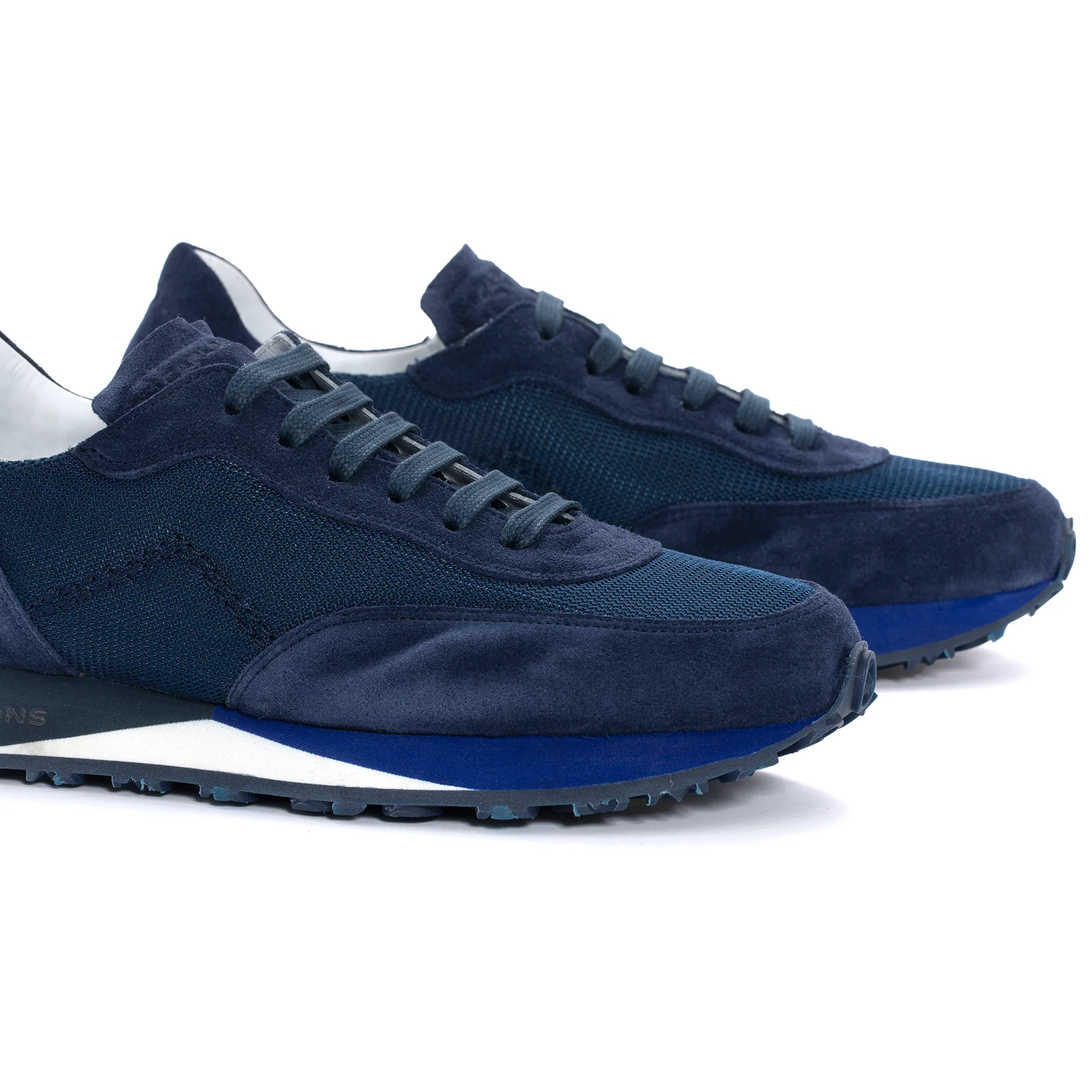 SNEAKER RUNNER VELOUR MARINO - Image 5