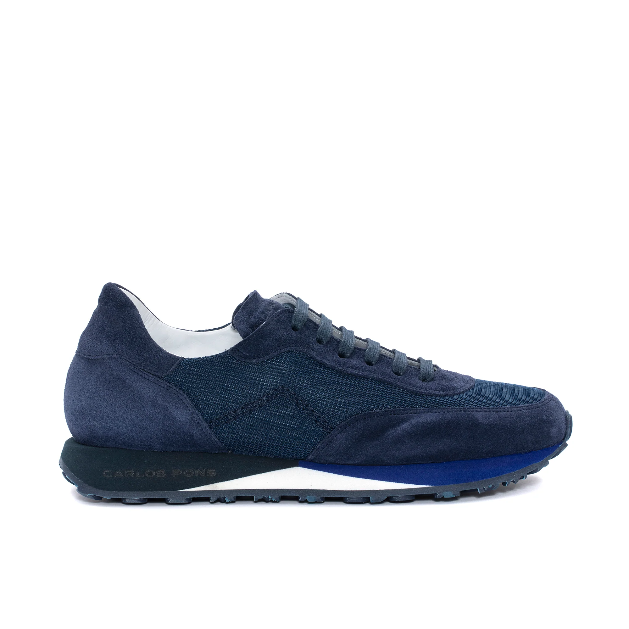 SNEAKER RUNNER VELOUR MARINO - Image 6
