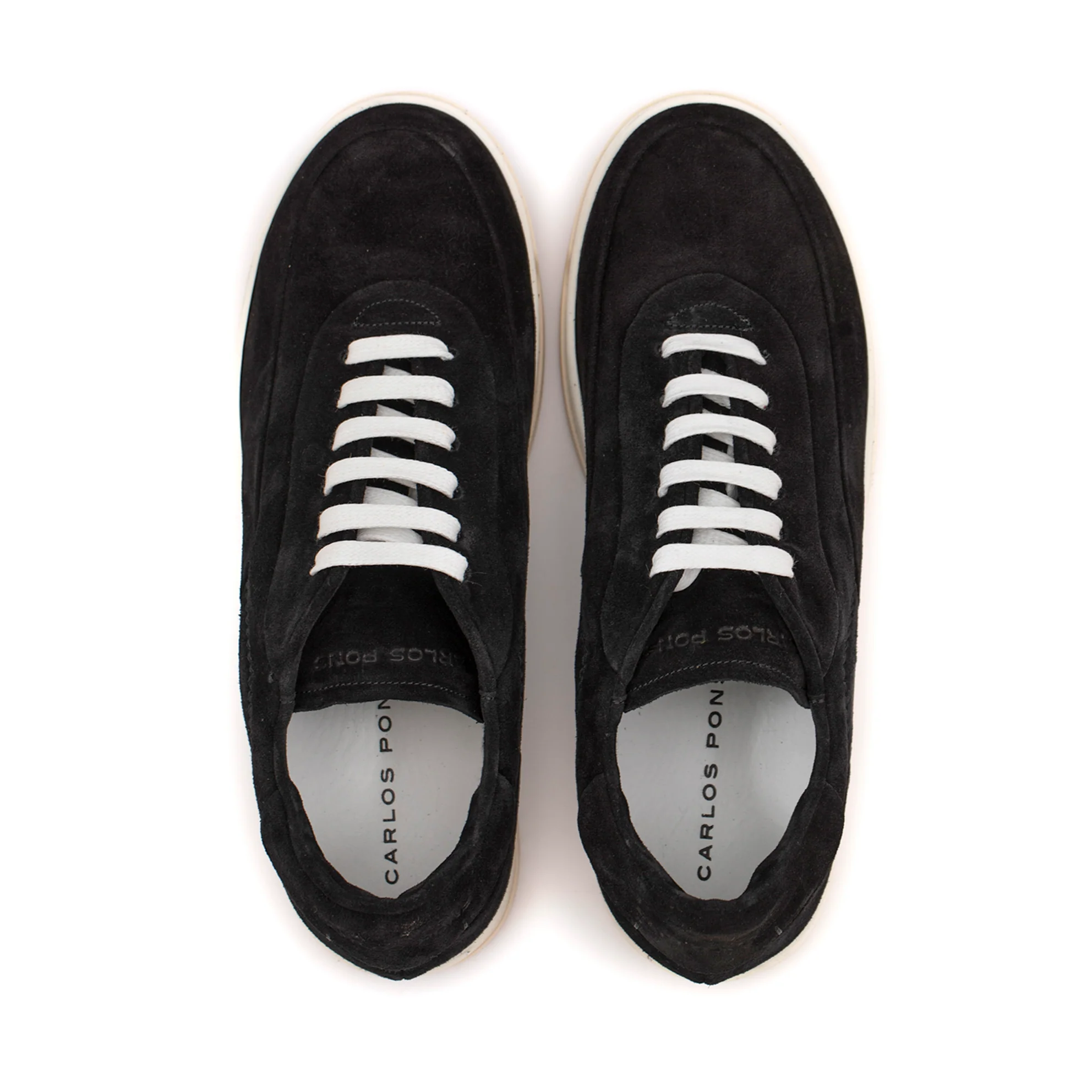SNEAKER AMBER VELOUR NEGRO - Image 4