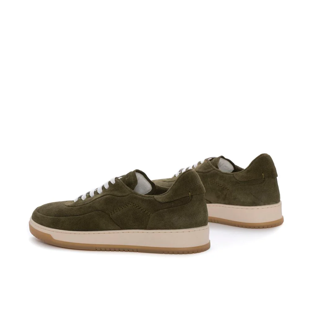 SNEAKER AMBER VELOUR OLIVA - Image 3
