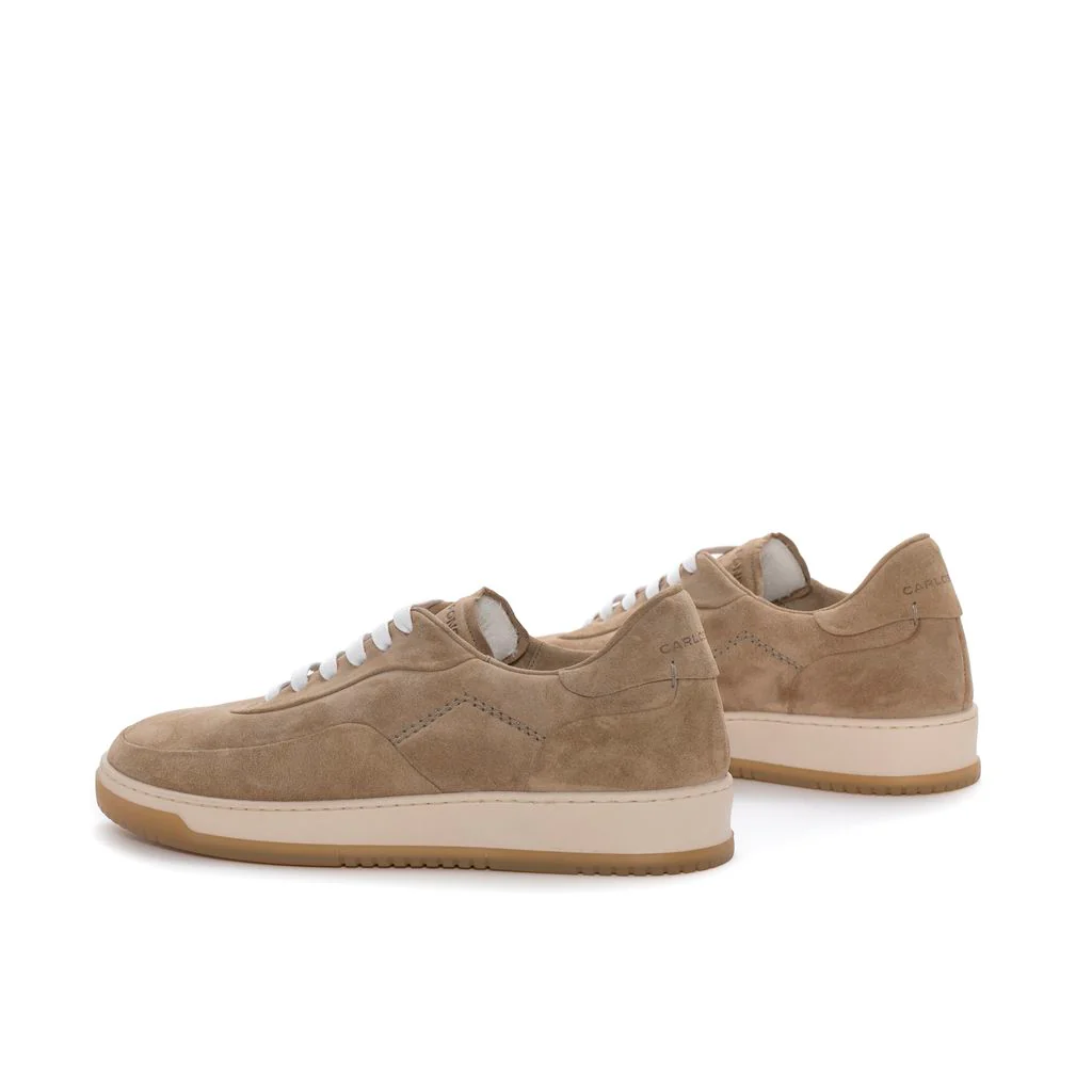 SNEAKER AMBER VELOUR CAMEL - Image 3