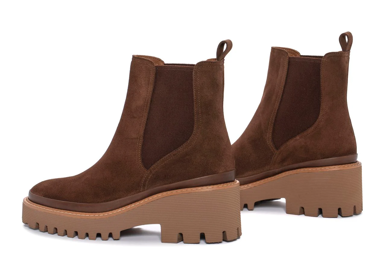 BOTIN PLATAFORMA CARMEN VELOUR EBANO - Image 3