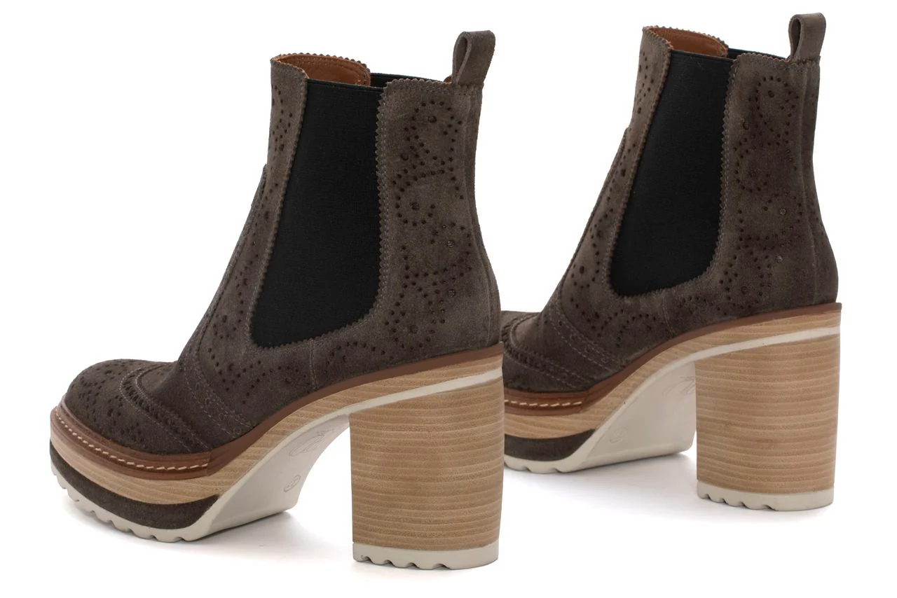 BOTIN TACON OLIVIA VELOUR SASSO - Image 4