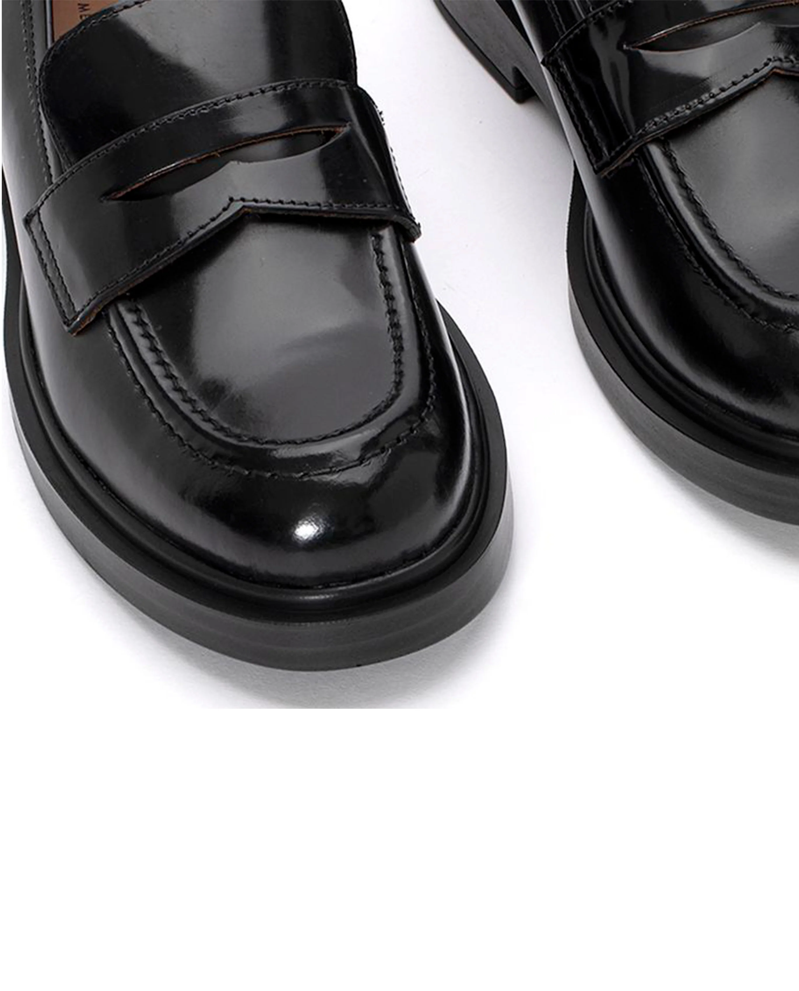 MOCASIN SELINE SPAZZOLATO NEGRO - Image 4